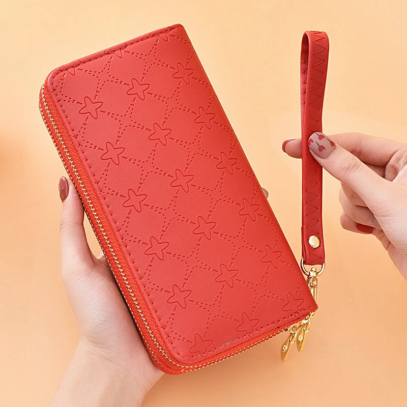 Handbag Women's Double Zipper Wallet
