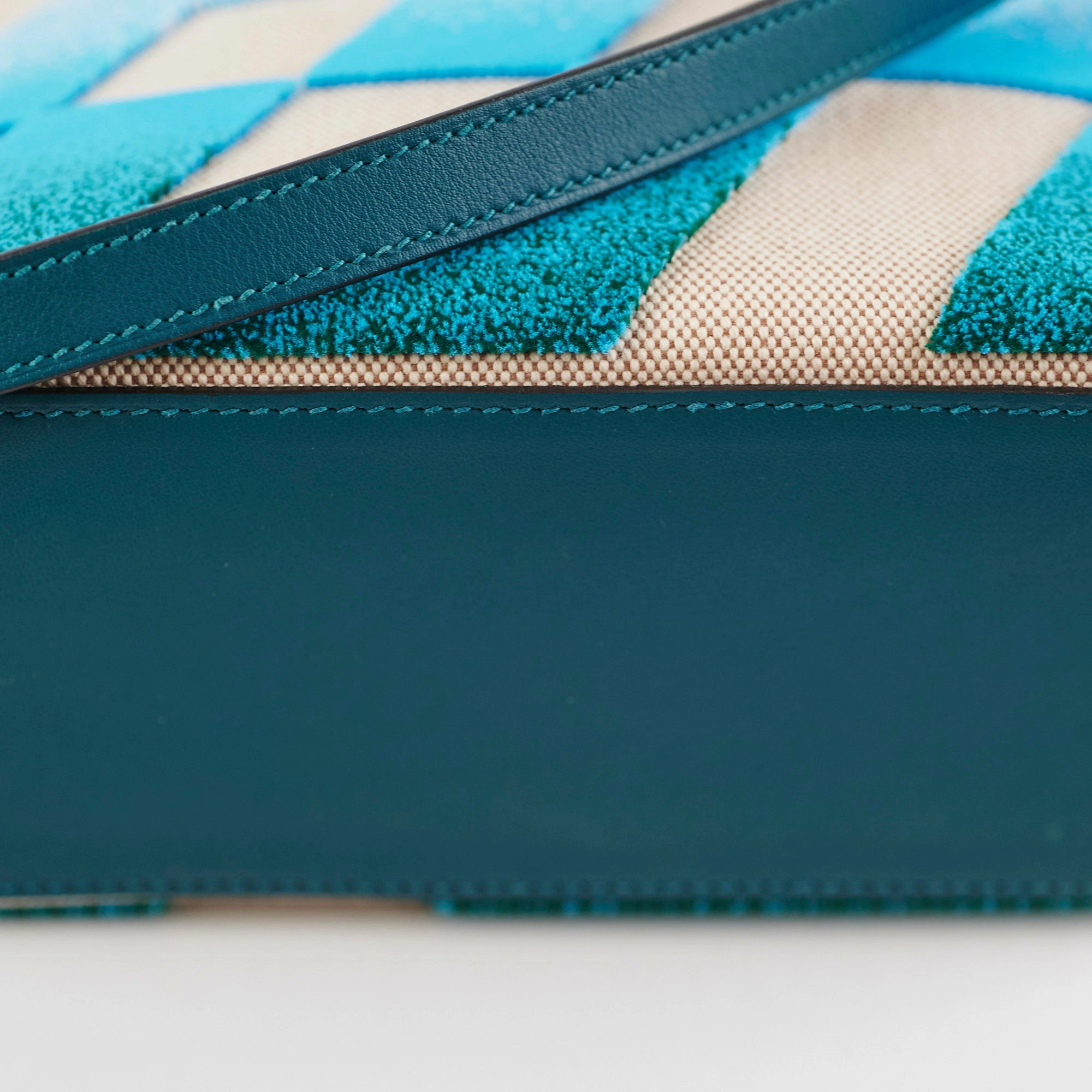 Hermes Biais 27 Blue Shoulder Bag