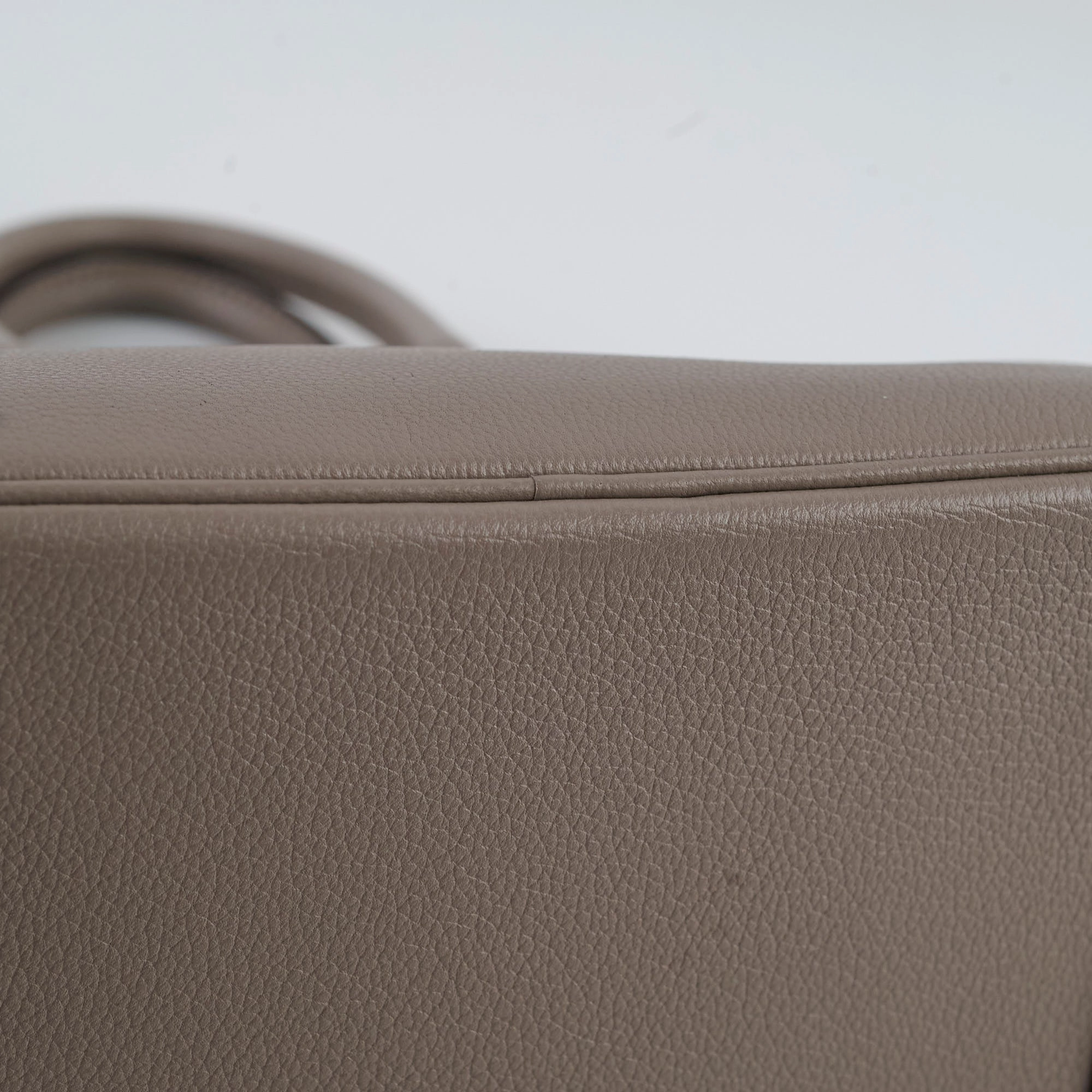 Hermes Birkin 25 Gris Ashphalt Novillo Stamp Y