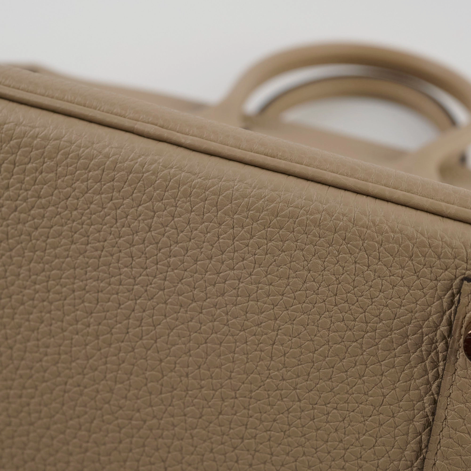 Hermes Birkin 25 Gris Tourterelle Togo C Stamp