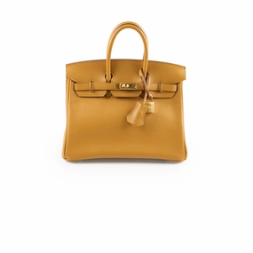 Hermes Birkin 25 Swift Sesame - Stamp Y