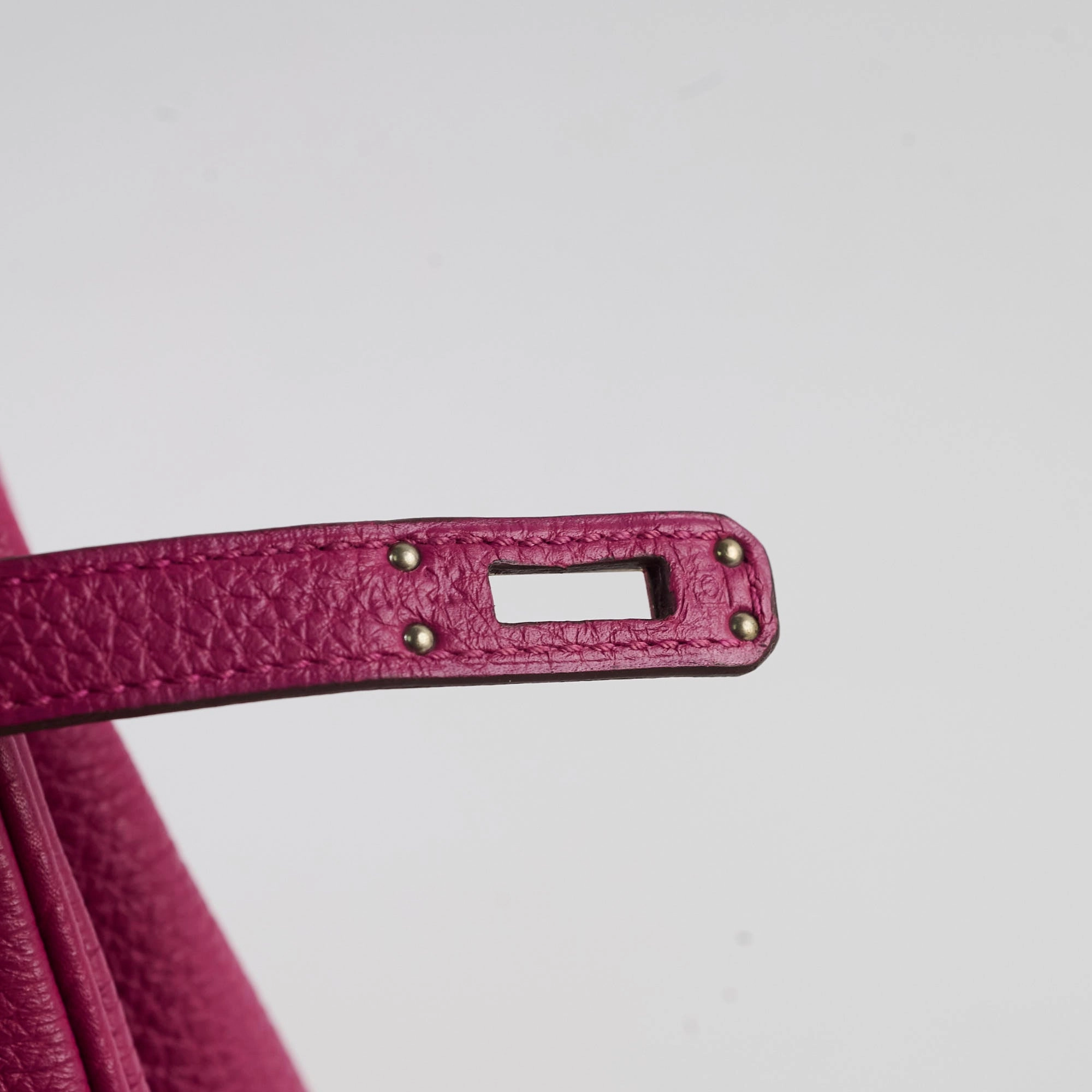 Hermes Birkin 25 Tosca Togo O Square Stamp