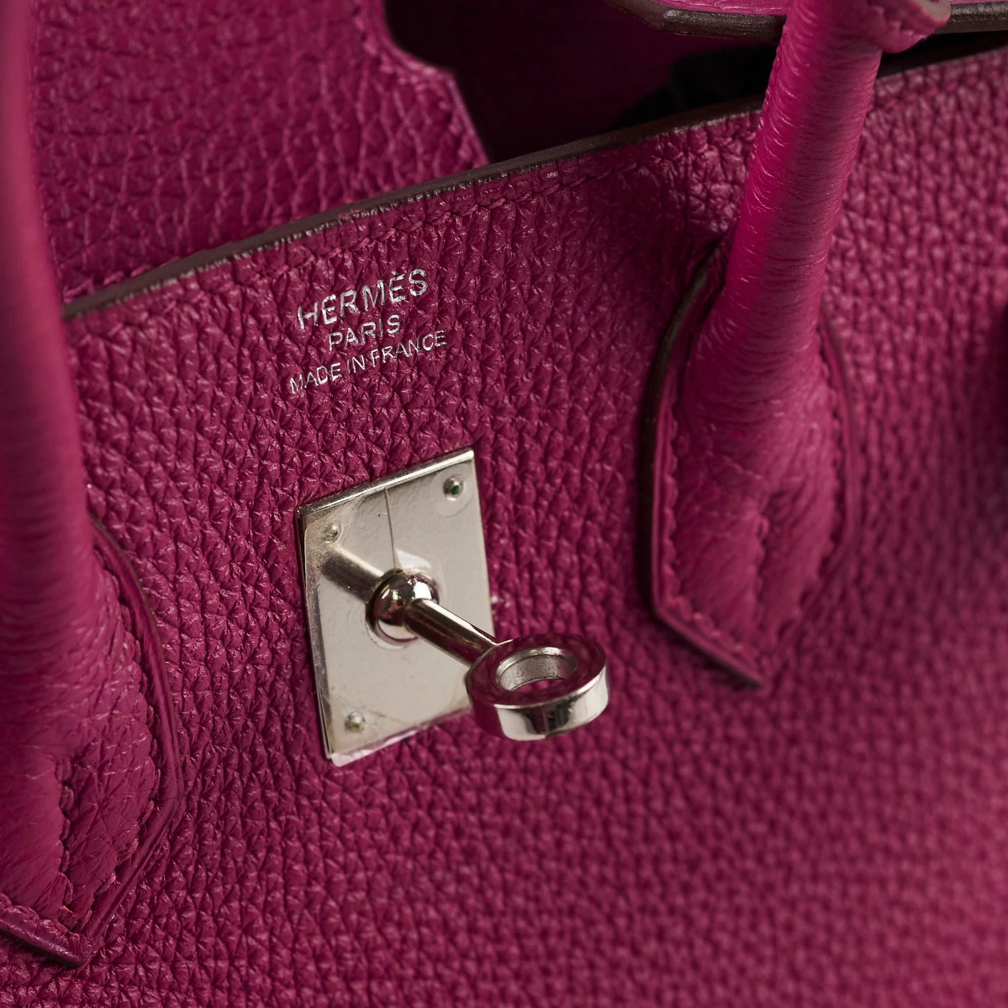 Hermes Birkin 25 Tosca Togo O Square Stamp