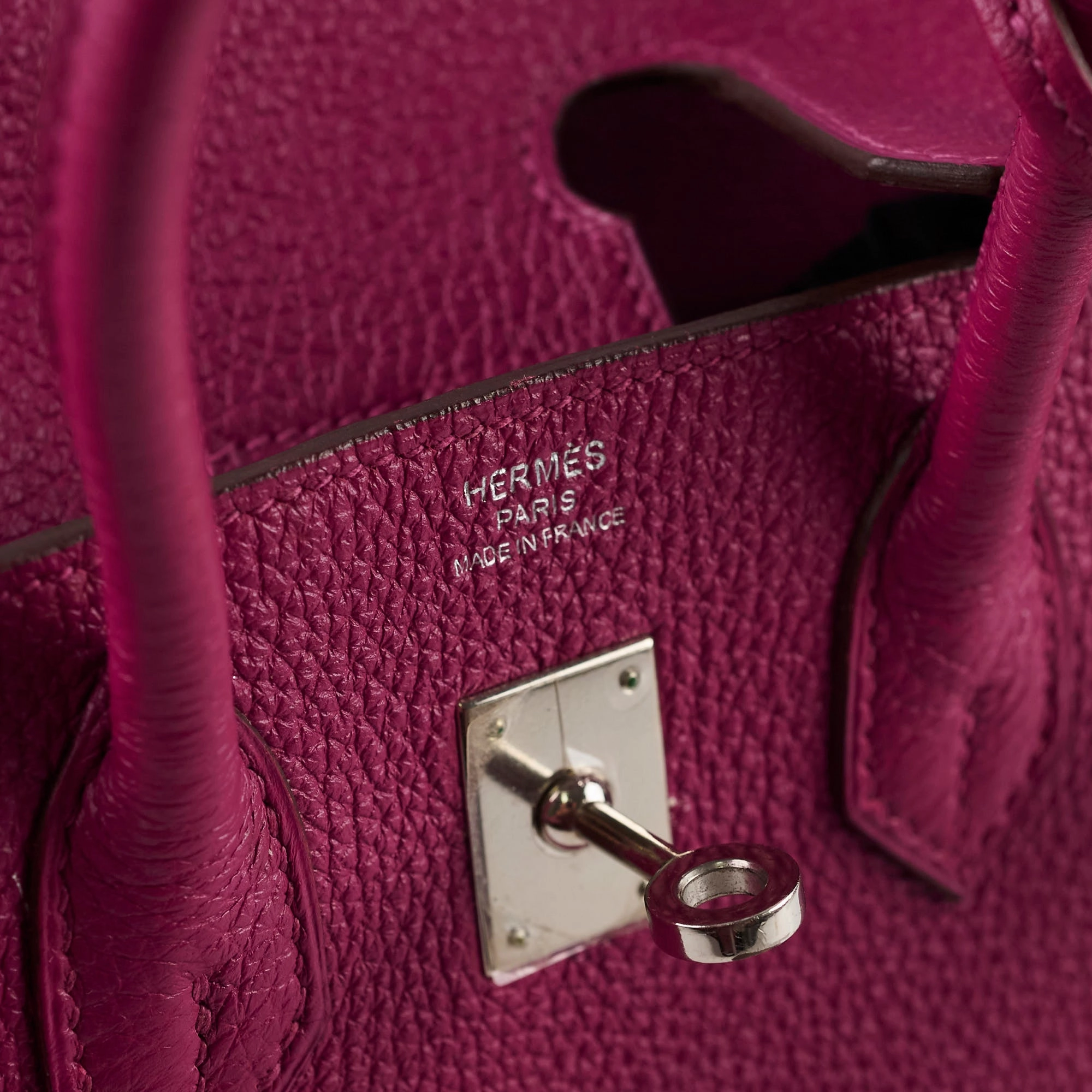 Hermes Birkin 25 Tosca Togo O Square Stamp
