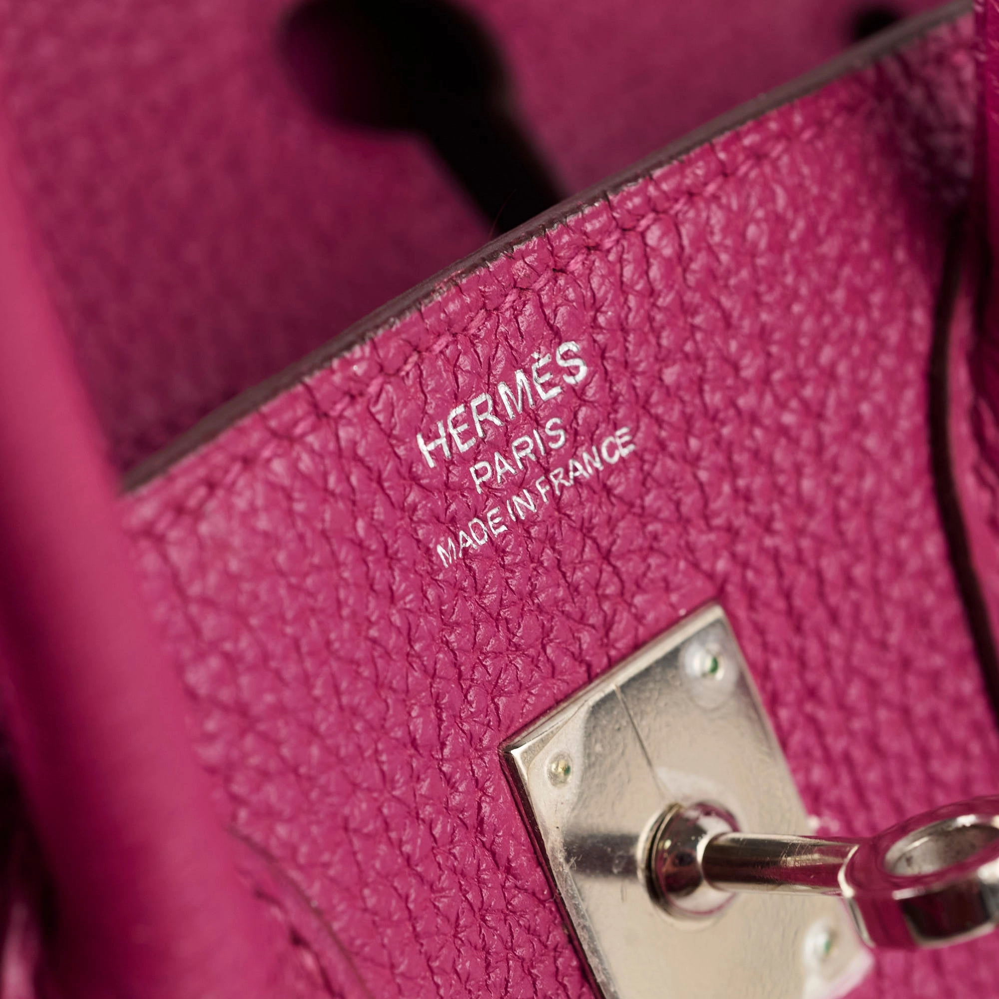 Hermes Birkin 25 Tosca Togo O Square Stamp
