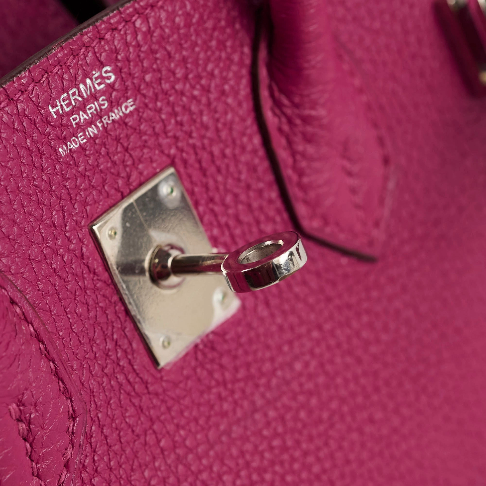 Hermes Birkin 25 Tosca Togo O Square Stamp