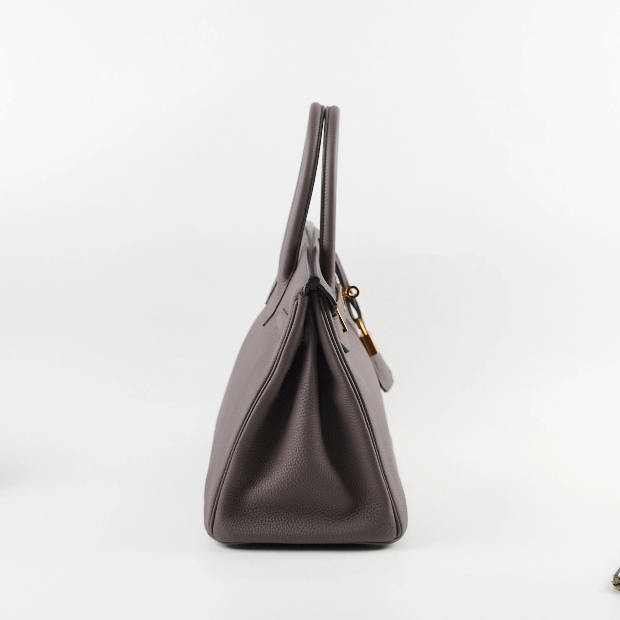 Hermes Birkin 30 Etain C Stamp (2018)