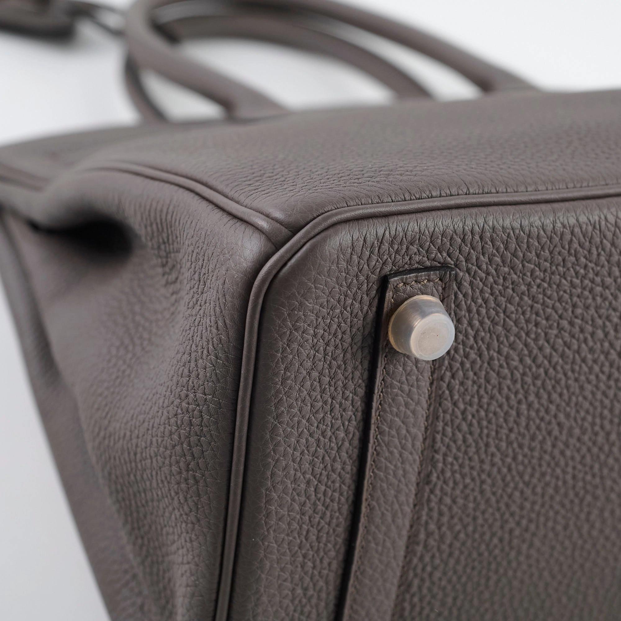 Hermes Birkin 30 Etain C Stamp (2018)