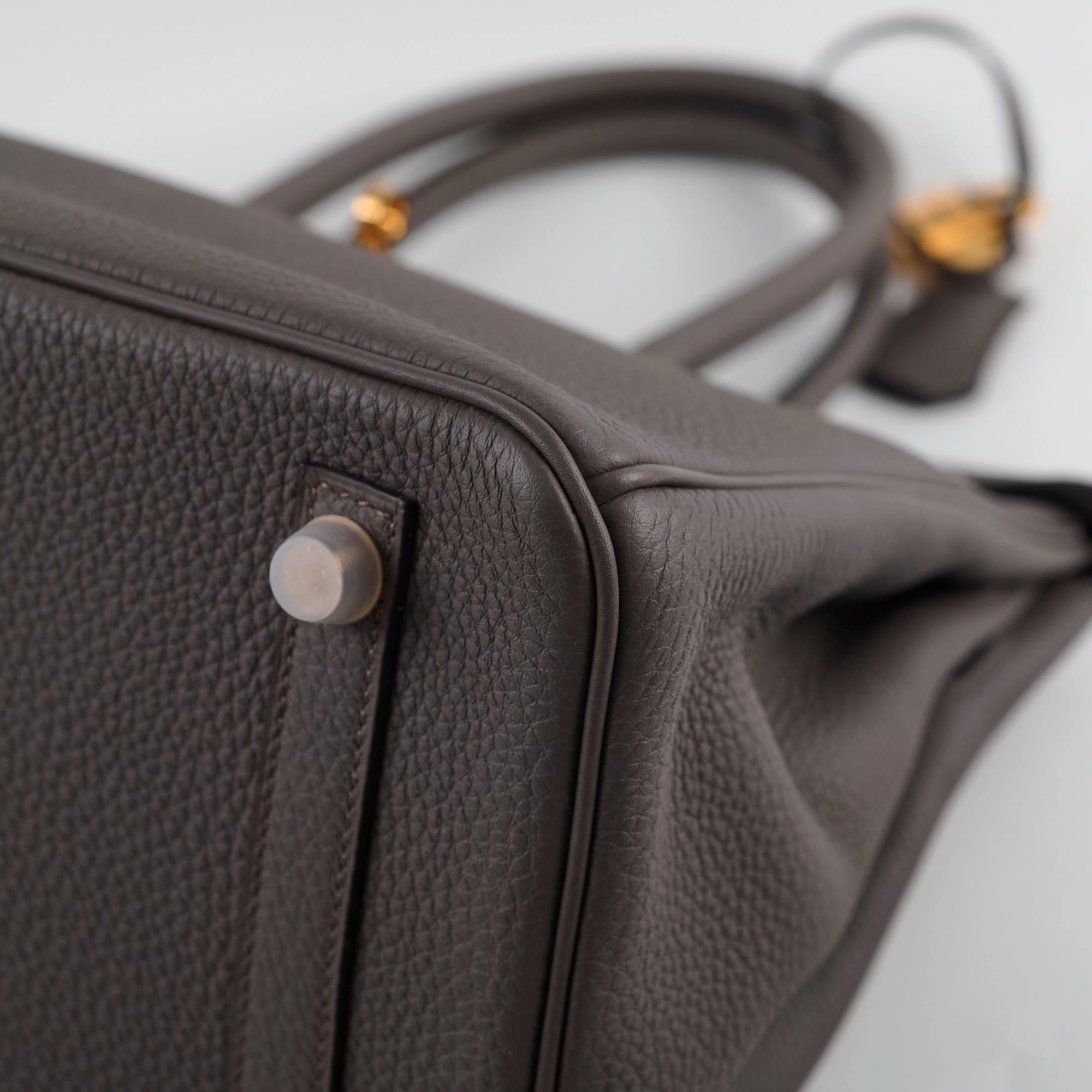 Hermes Birkin 30 Etain C Stamp (2018)