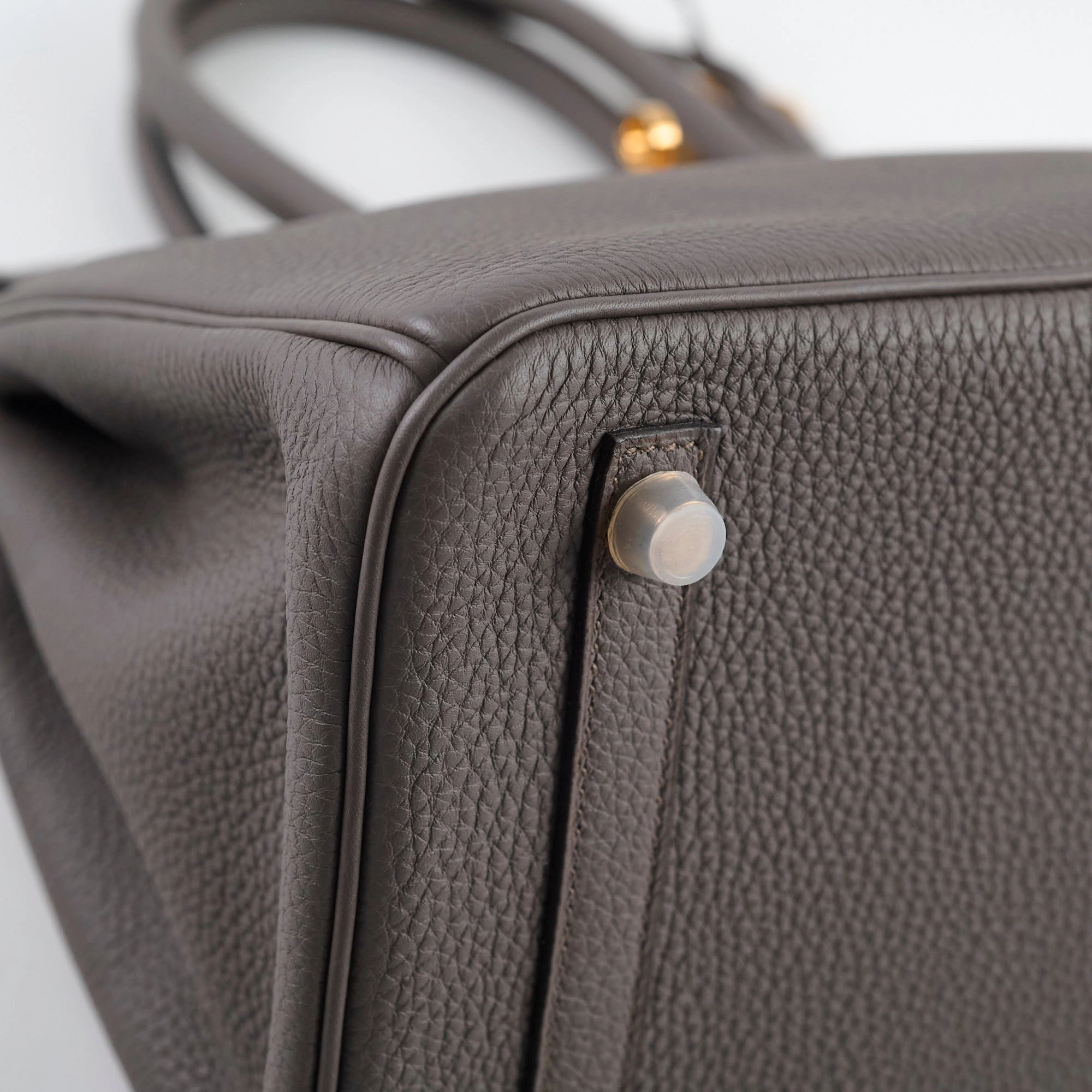 Hermes Birkin 30 Etain C Stamp (2018)