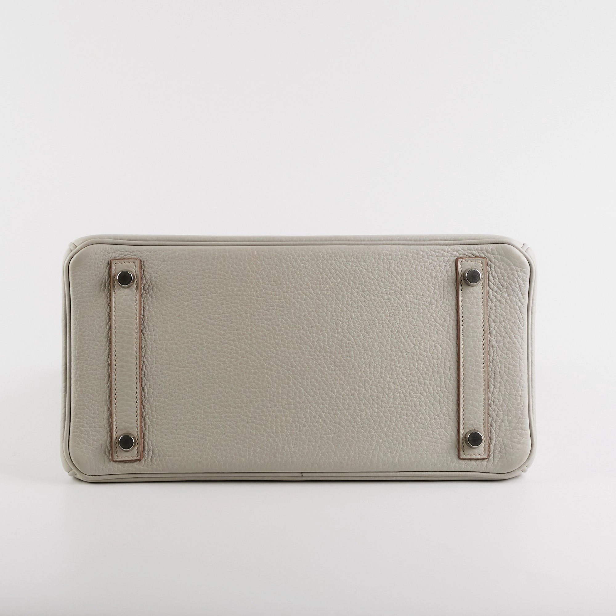 Hermes Birkin 30 Gris Perle Stamp P Square (2012)