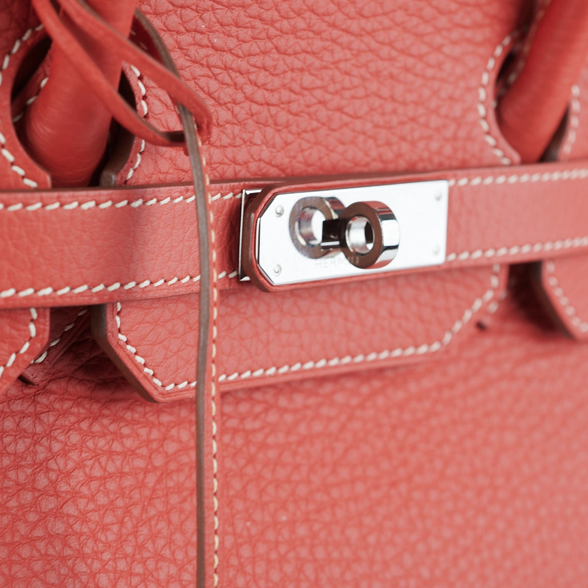 Hermes Birkin 35 Clemence Red