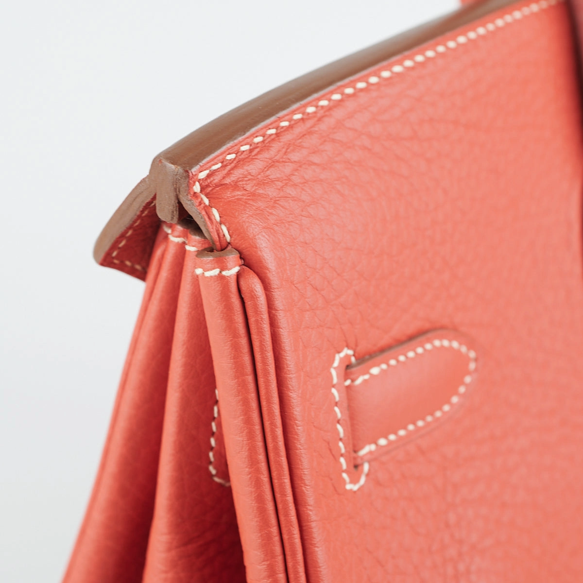 Hermes Birkin 35 Clemence Red