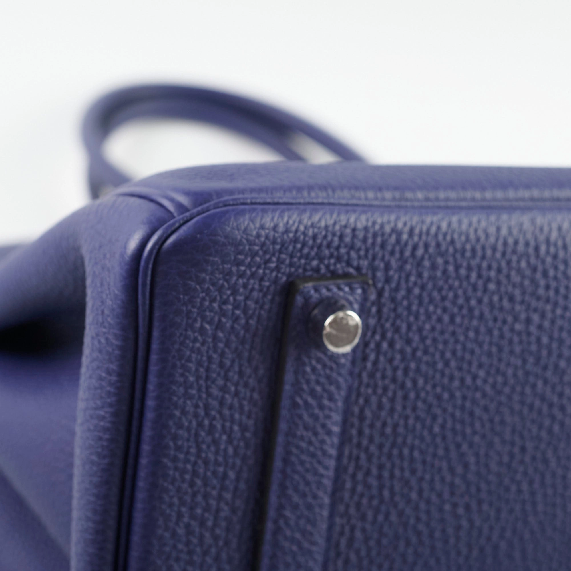 Hermes Birkin 35 Togo Bleu Encre PHW 2018