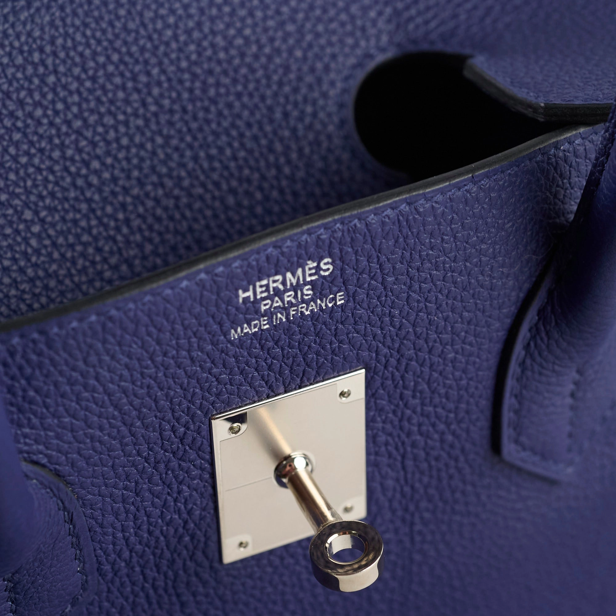 Hermes Birkin 35 Togo Bleu Encre PHW 2018