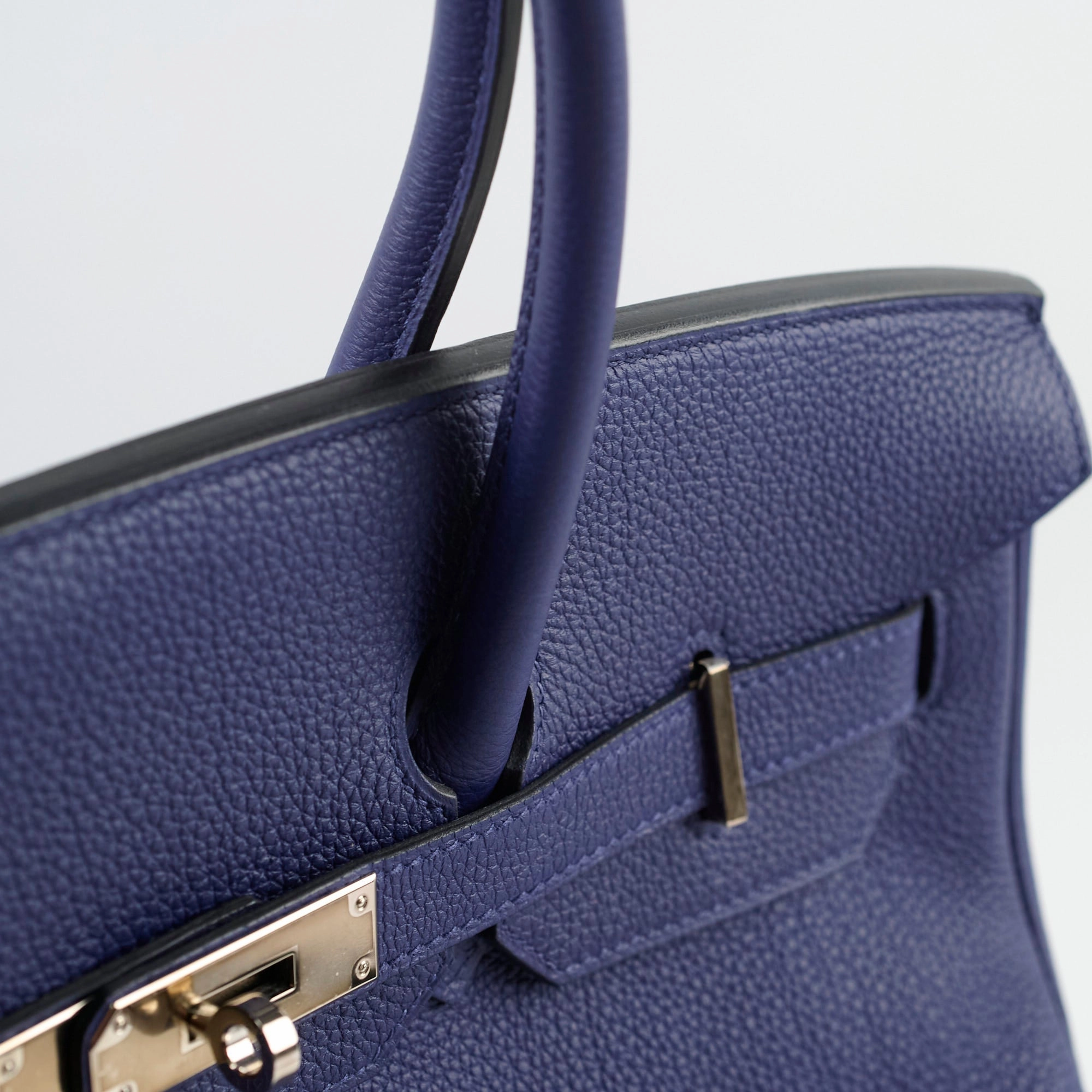 Hermes Birkin 35 Togo Bleu Encre PHW 2018