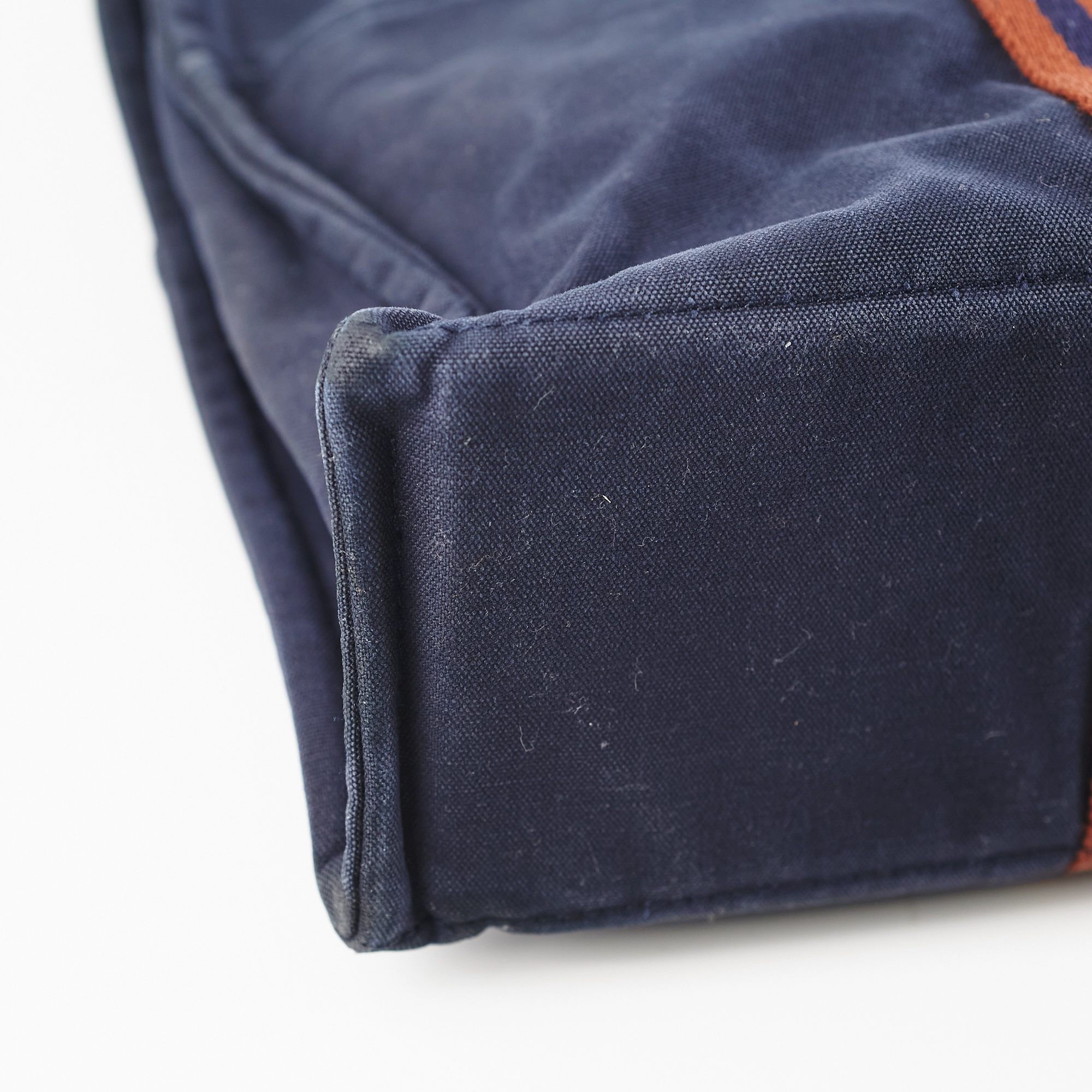 Hermes Canvas Tote Navy