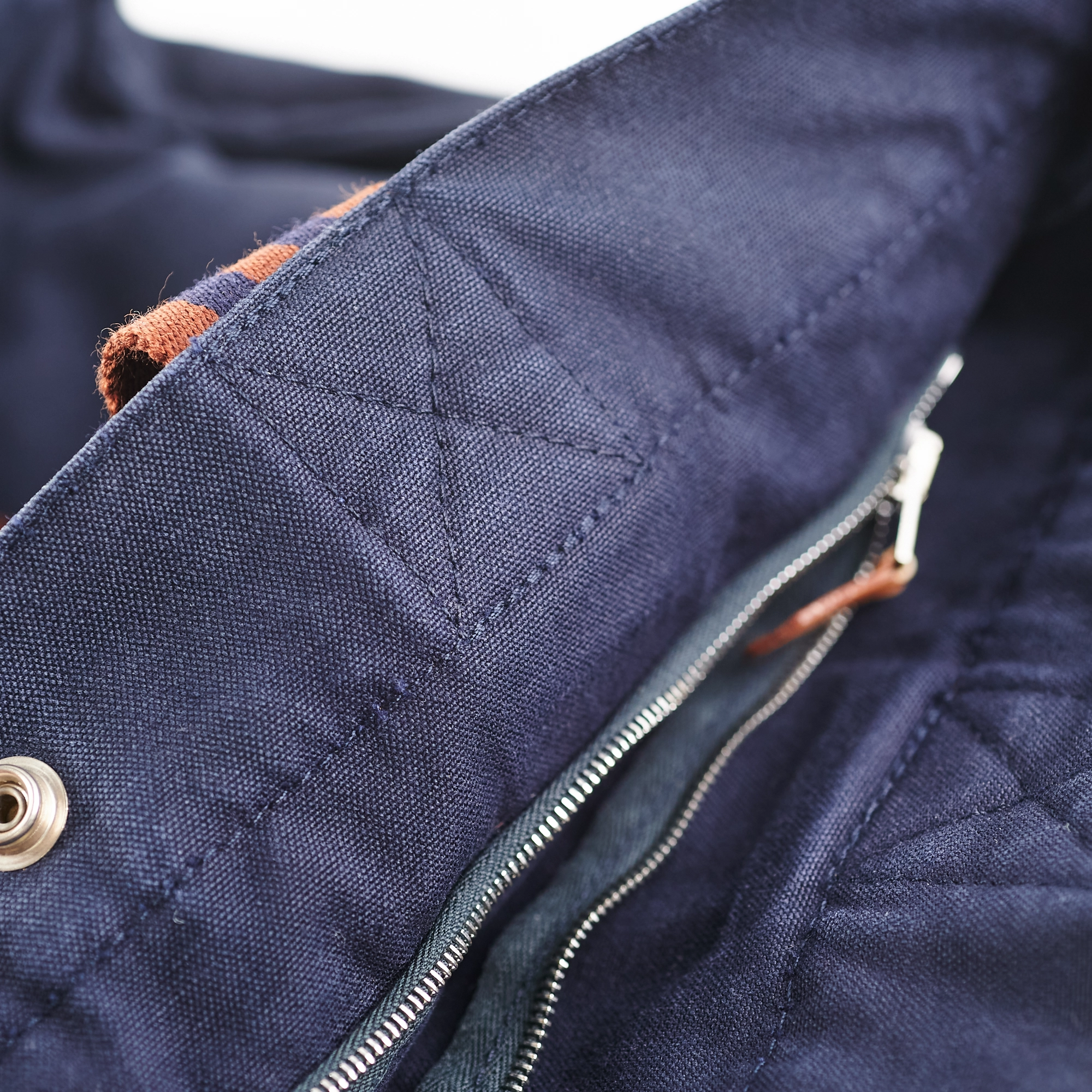 Hermes Canvas Tote Navy