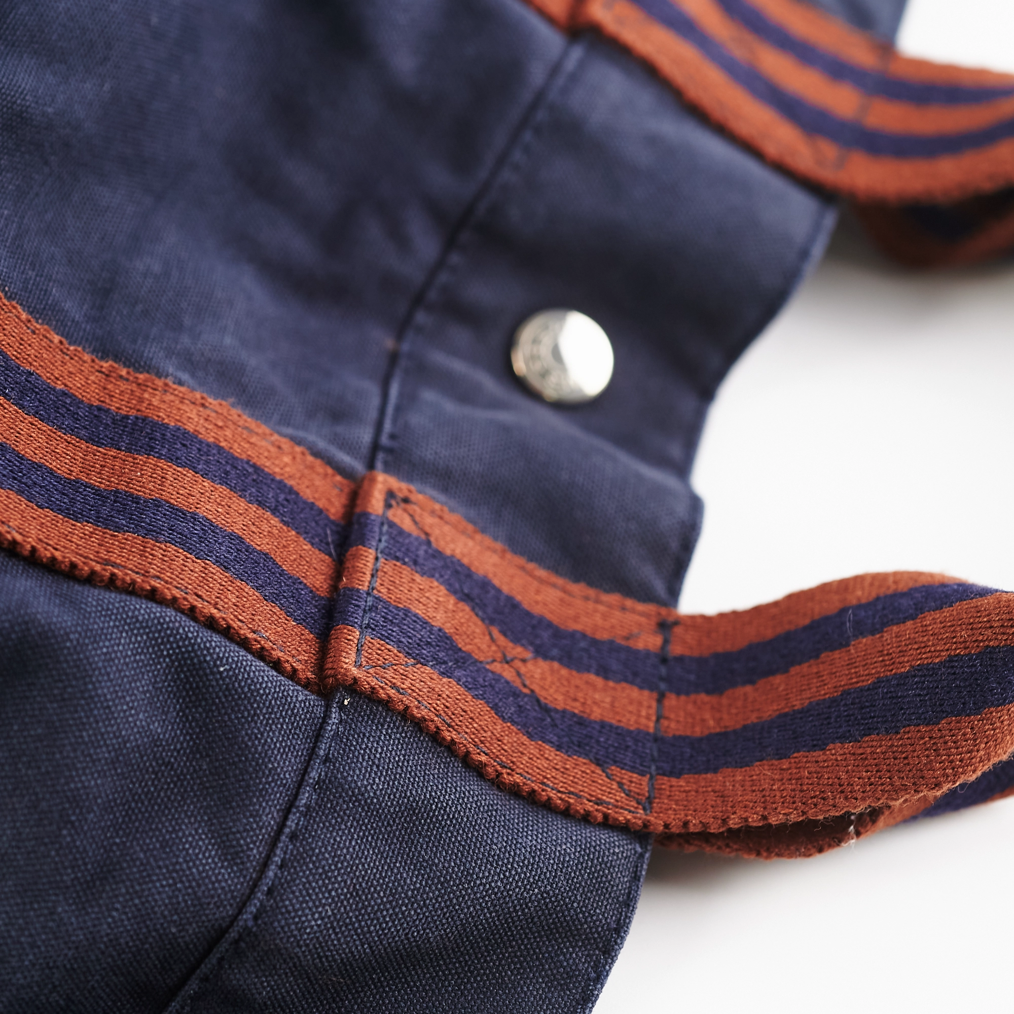Hermes Canvas Tote Navy