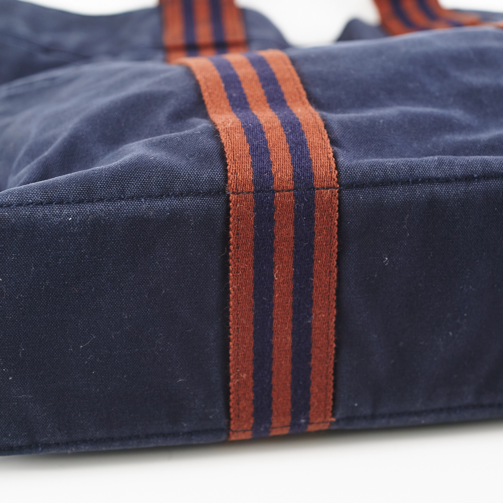 Hermes Canvas Tote Navy
