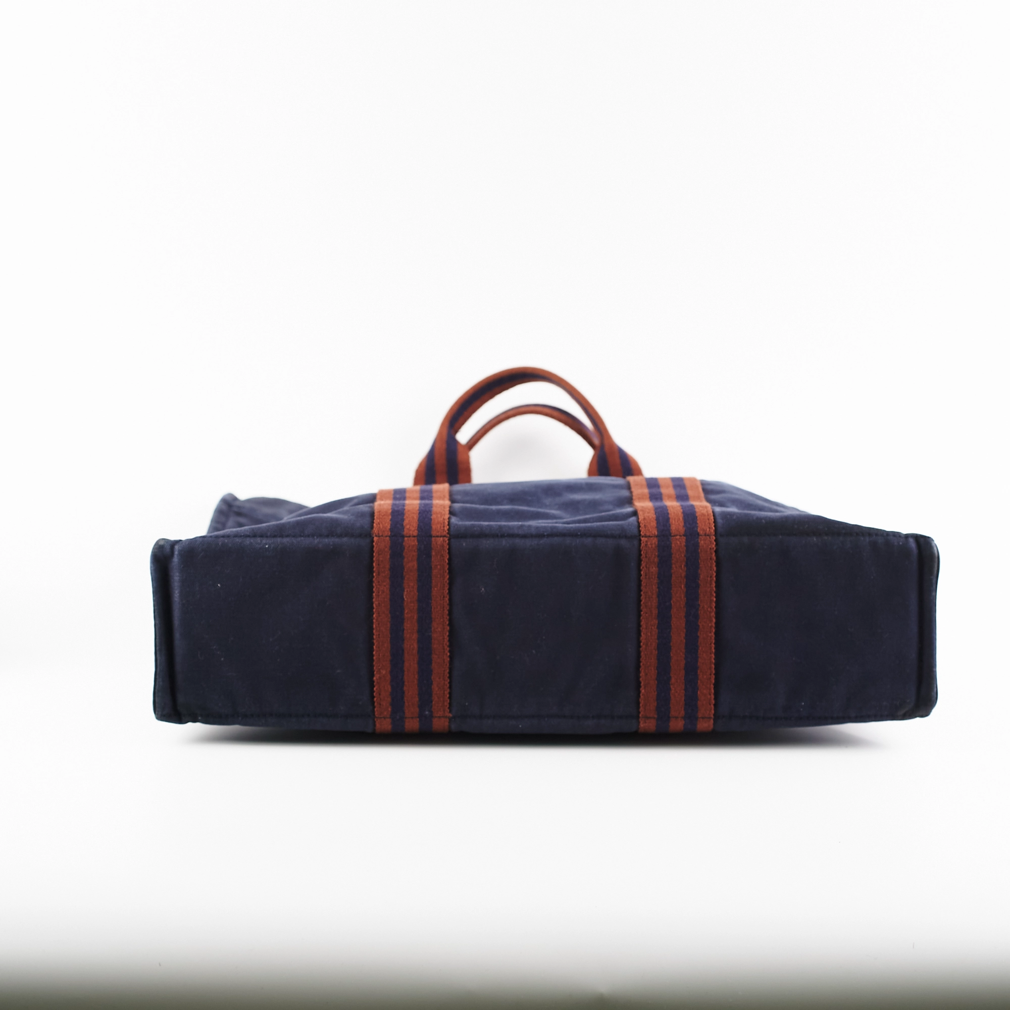 Hermes Canvas Tote Navy