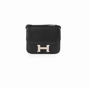 Hermes Constance 18 Epsom Noir B Stamp 2023