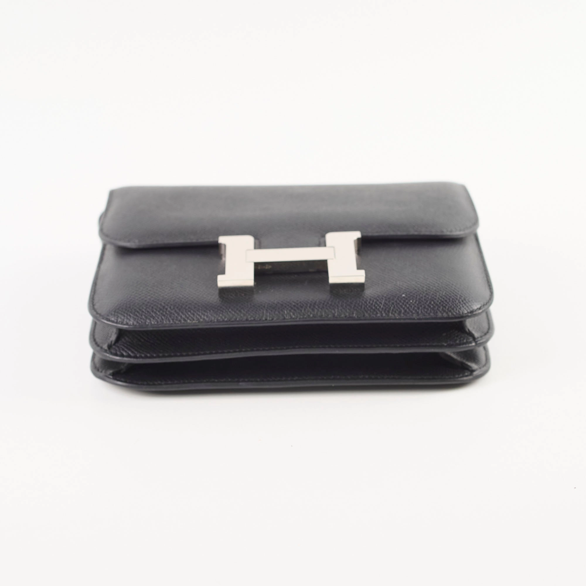 Hermes Constance 18 Epsom Noir B Stamp 2023