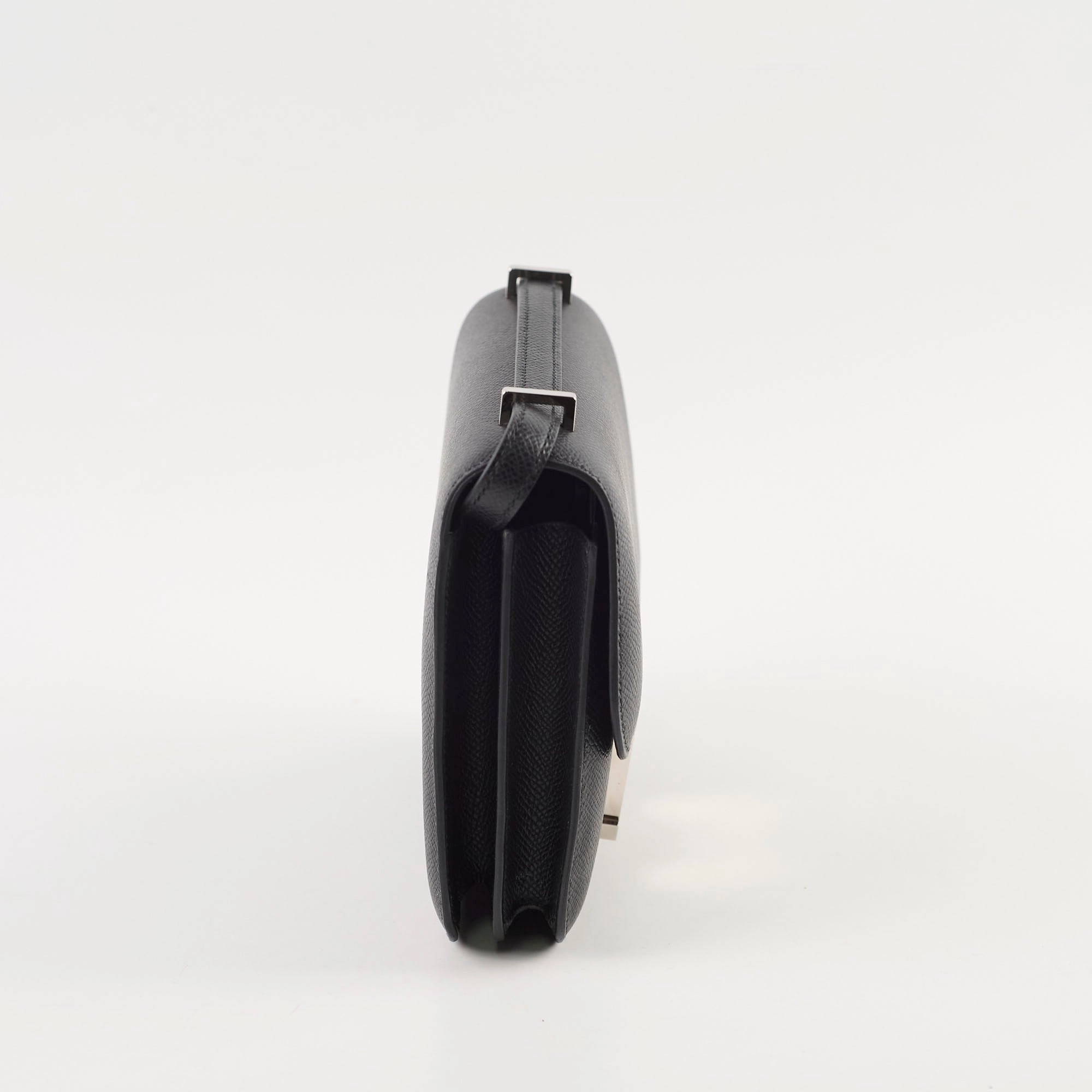 Hermes Constance 18 Epsom Noir B Stamp 2023