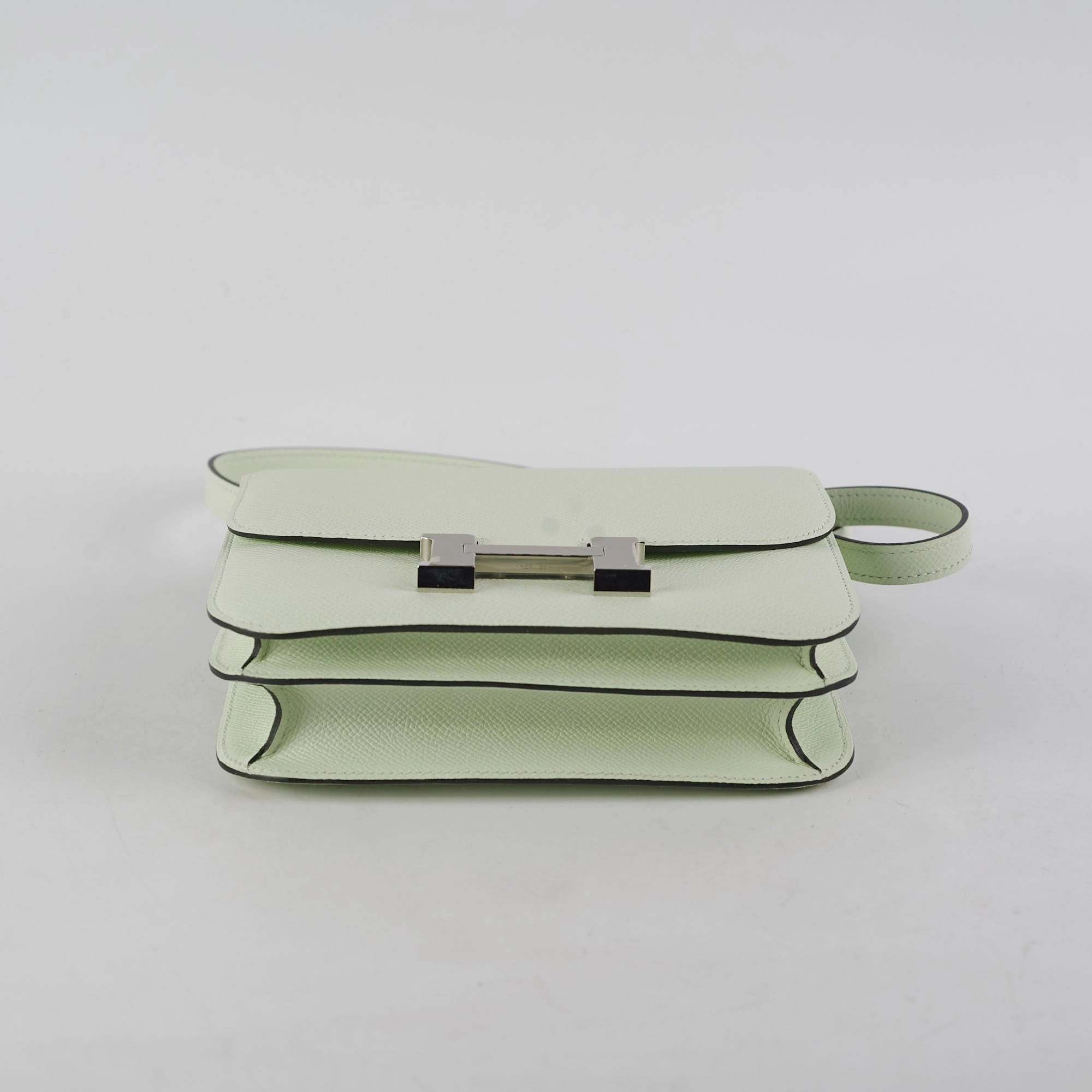 Hermes Constance 18 Mini Vert Fizz Epsom - U Stamp 2022