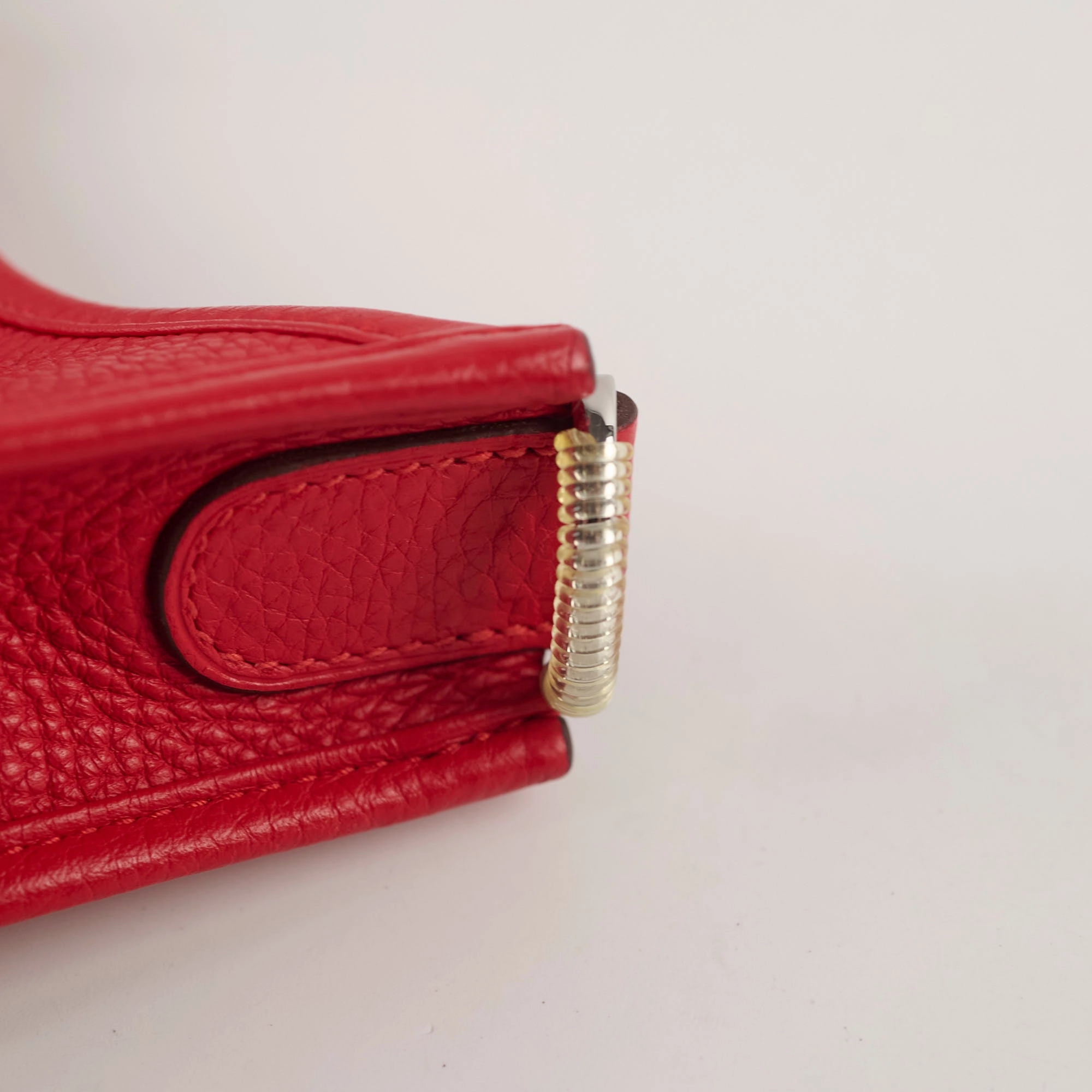Hermes Evelyne 29 Clemence Red Stamp A (2017)