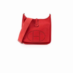 Hermes Evelyne 29 Clemence Red Stamp A (2017)