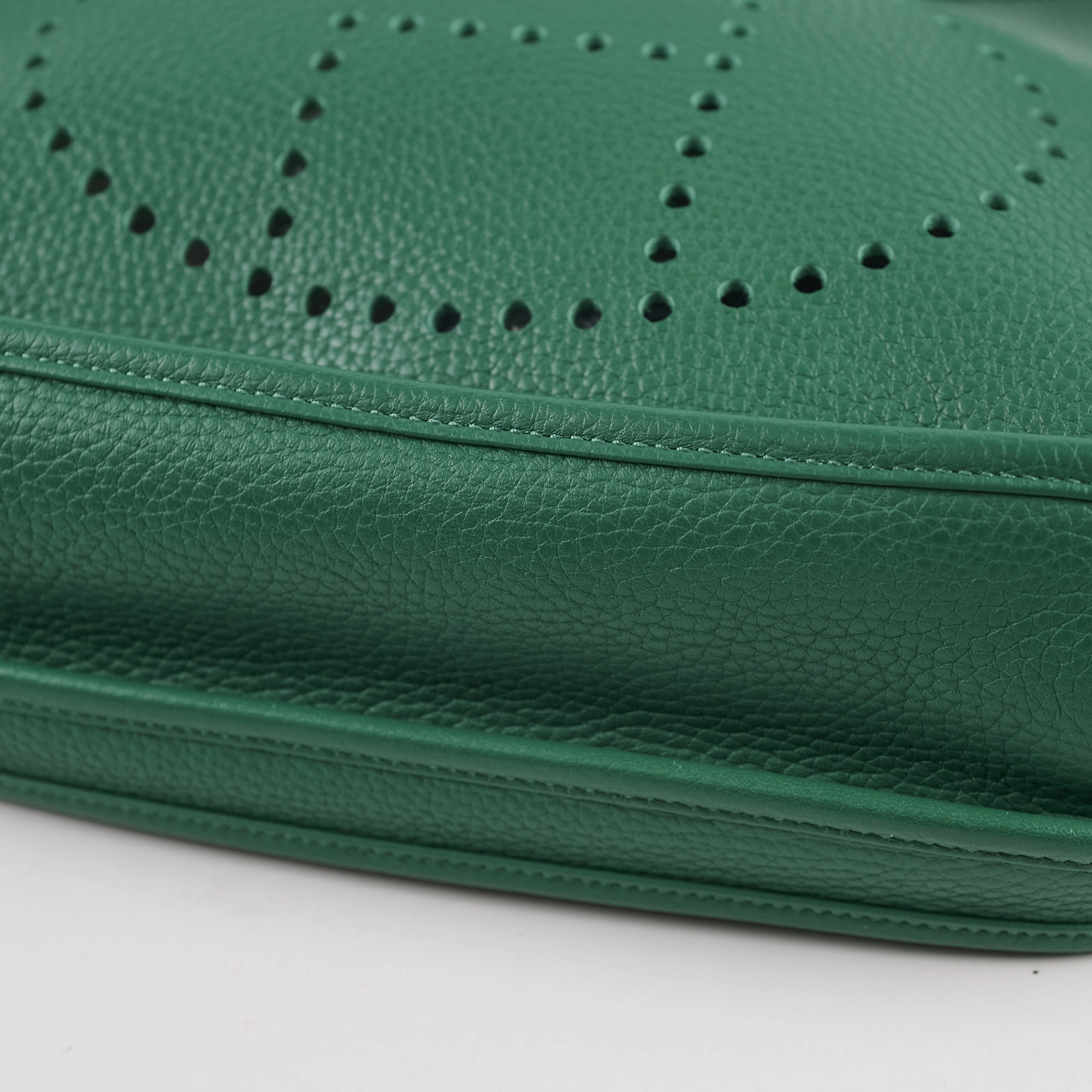 Hermes Evelyne 29 Vert Vertigo Clemence C Stamp