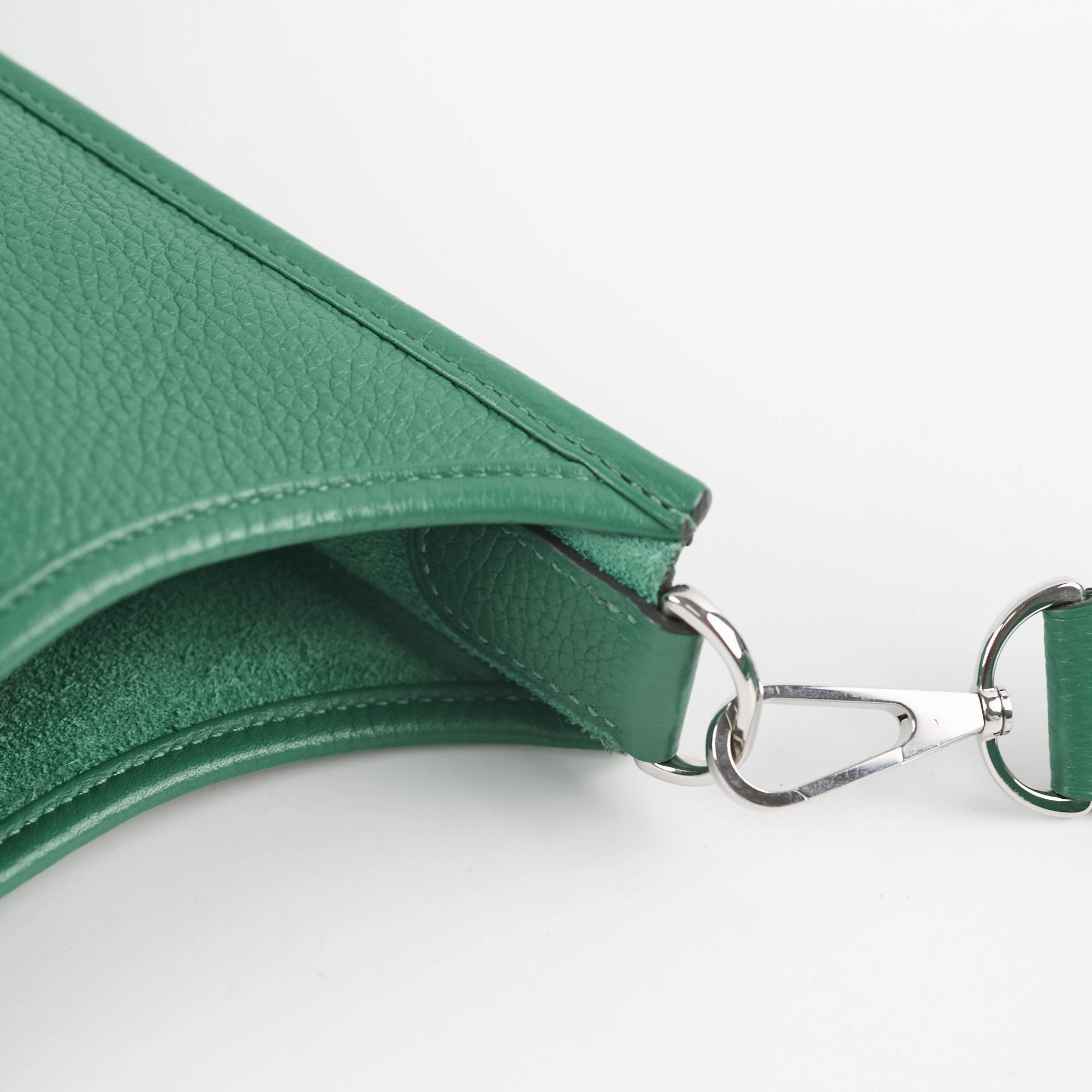 Hermes Evelyne 29 Vert Vertigo Clemence C Stamp