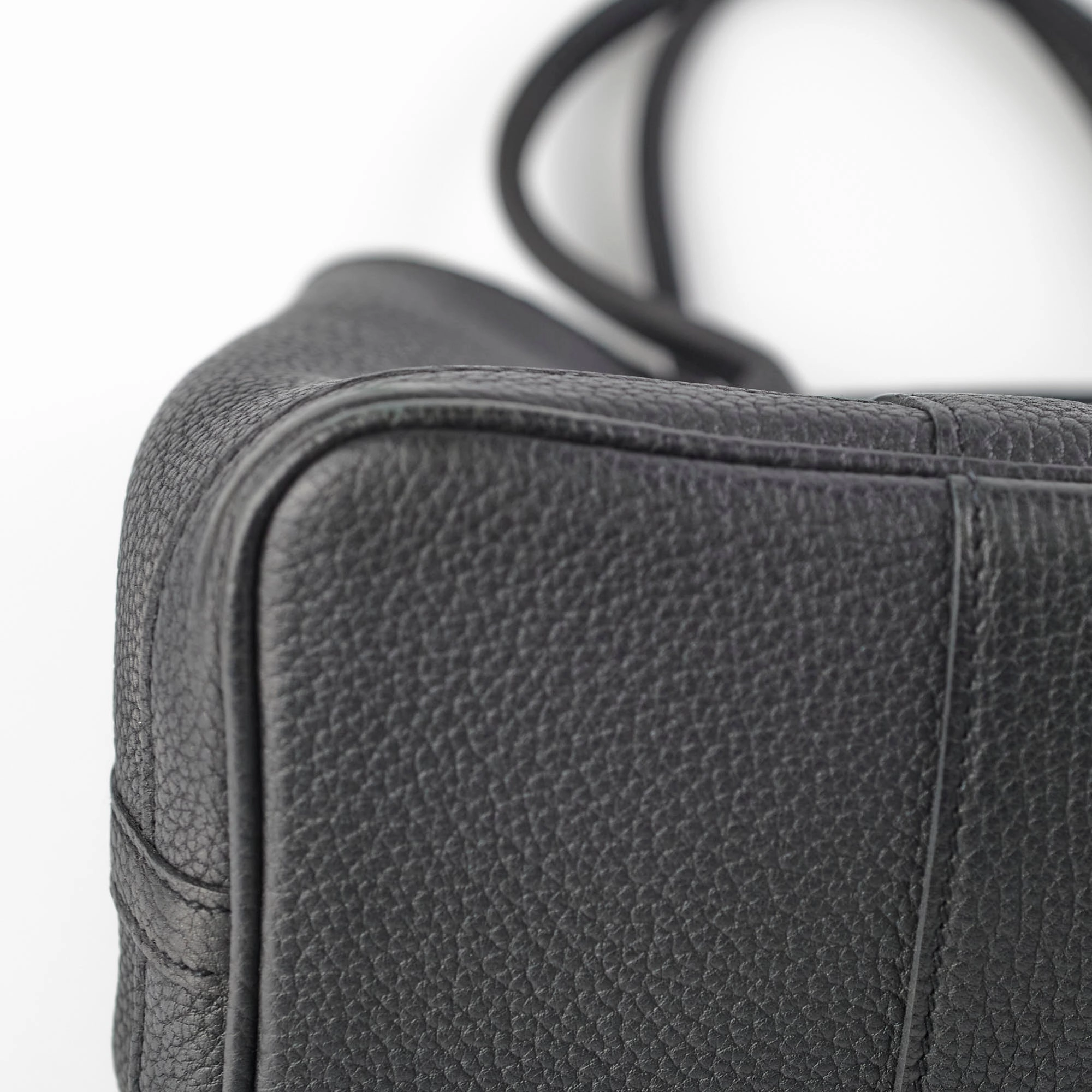 Hermes Garden Party 30 Noir - Q Square Stamp