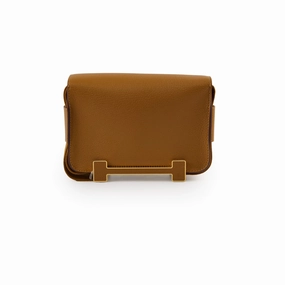 Hermes Geta Bag Cherve Caramel B Stamp 2023