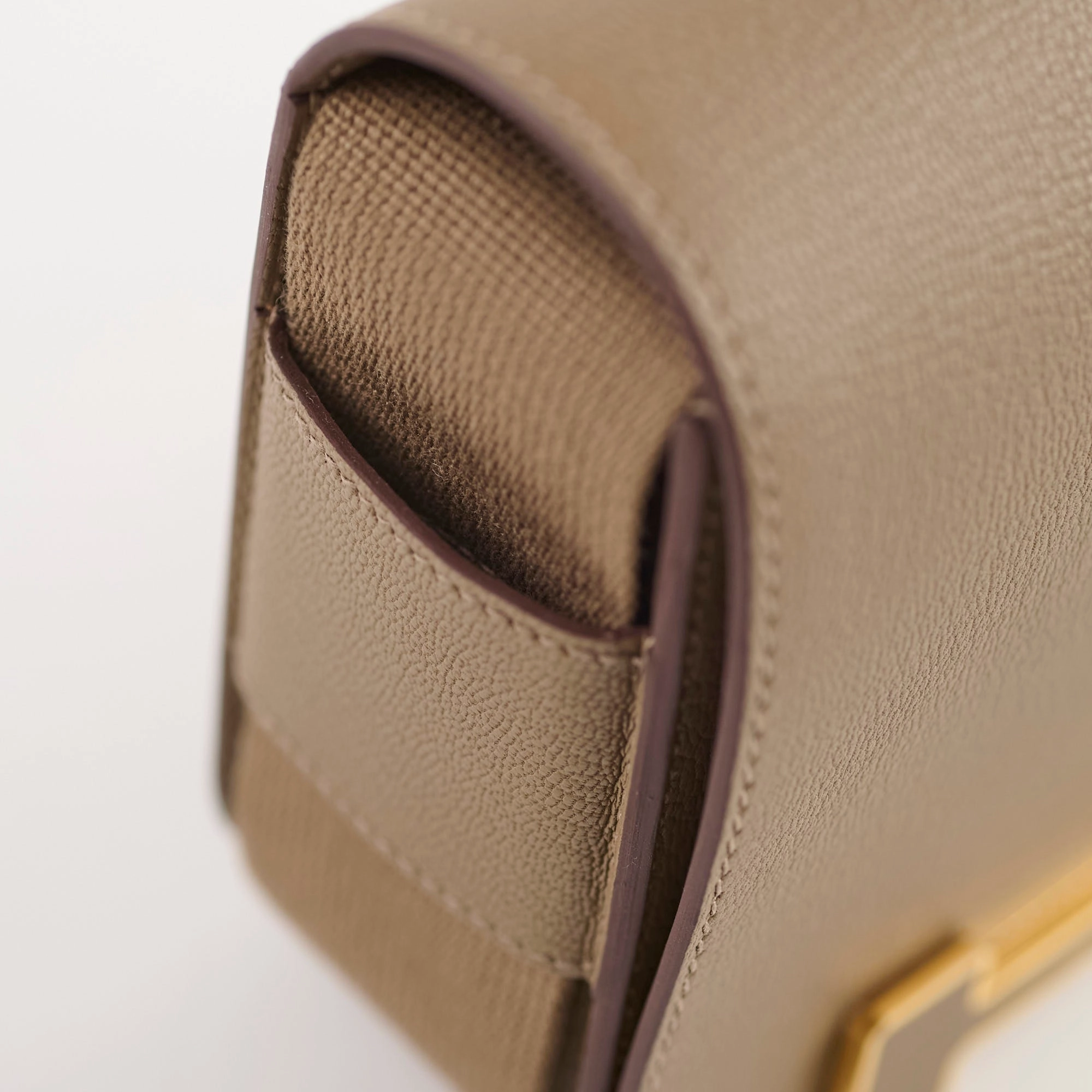 Hermes Geta Chevre Mysore Etoupe (W Stamp 2024)