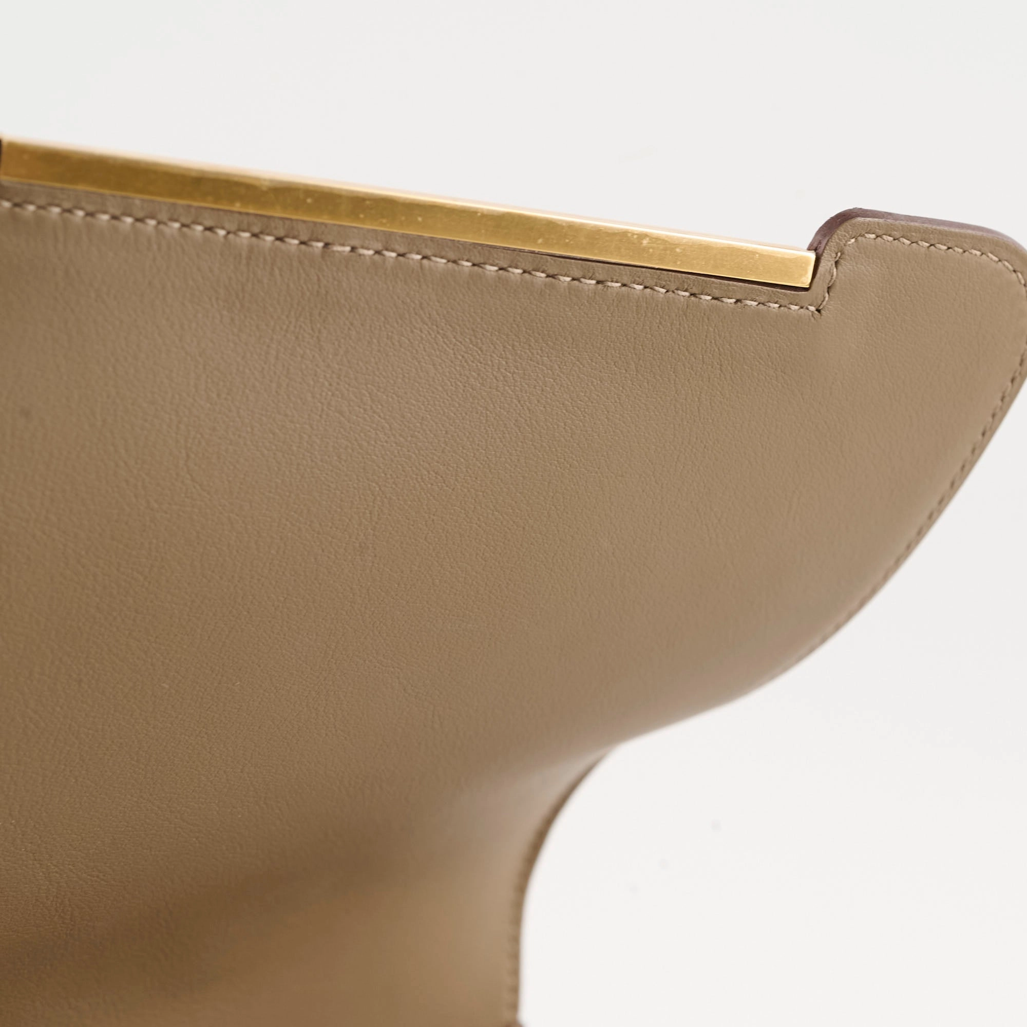Hermes Geta Chevre Mysore Etoupe (W Stamp 2024)