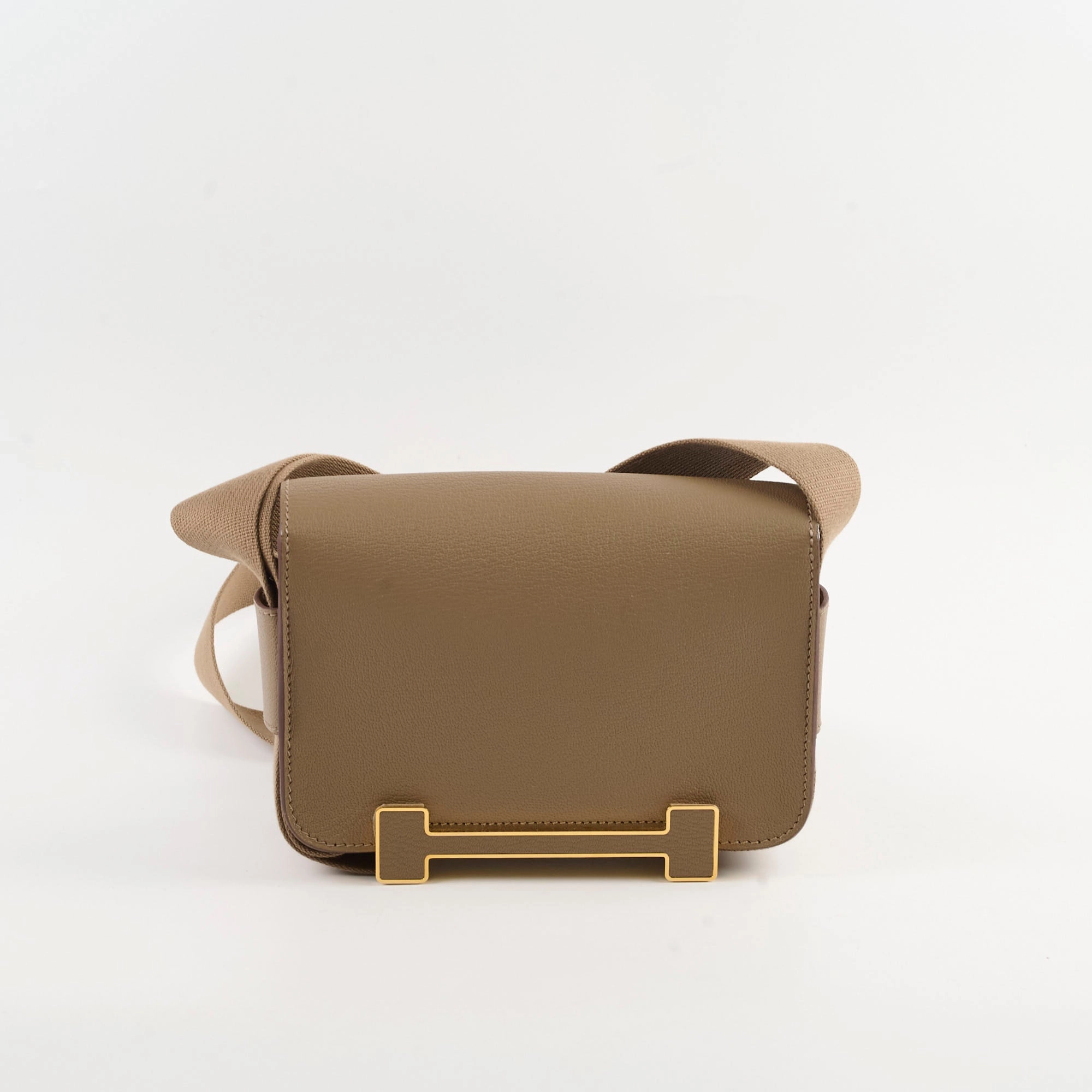 Hermes Geta Chevre Mysore Etoupe (W Stamp 2024)