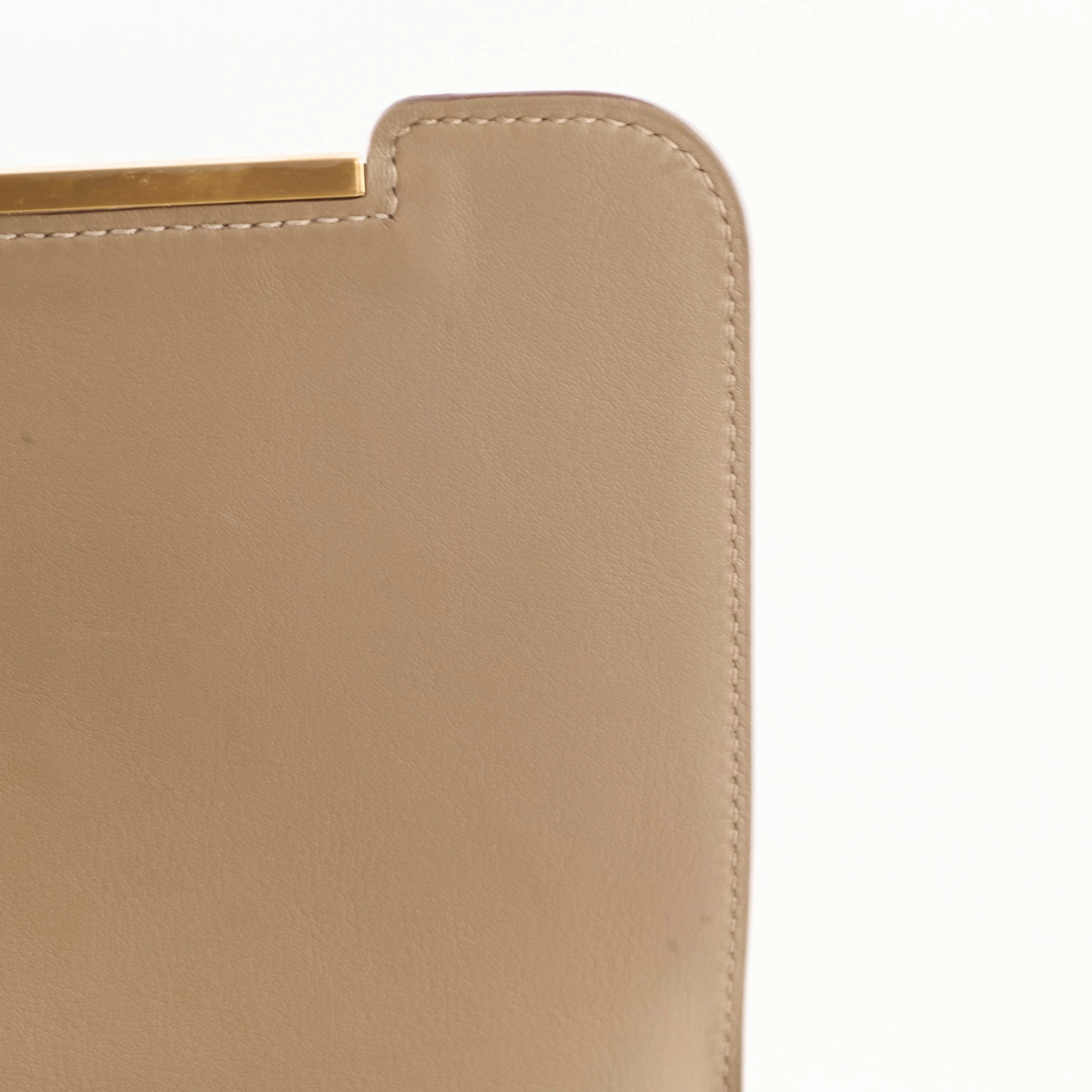 Hermes Geta Chevre Mysore Etoupe (W Stamp 2024)