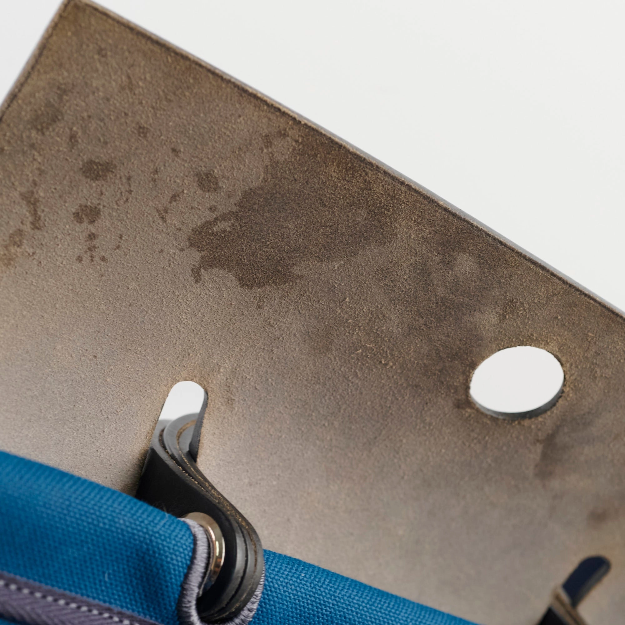 Hermes Herbag 39 Blue Indigo Retourne D stamp 2019