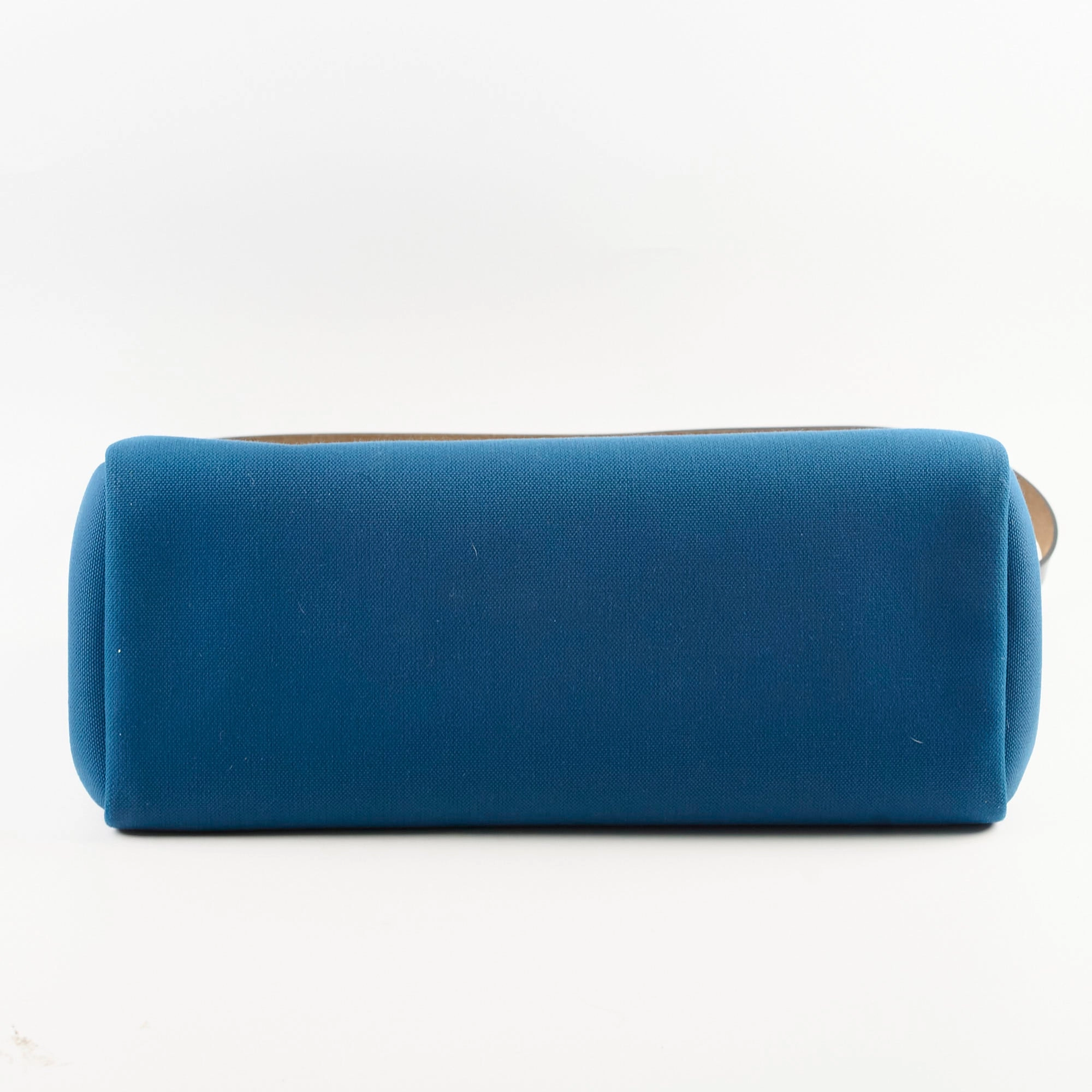 Hermes Herbag 39 Blue Indigo Retourne D stamp 2019