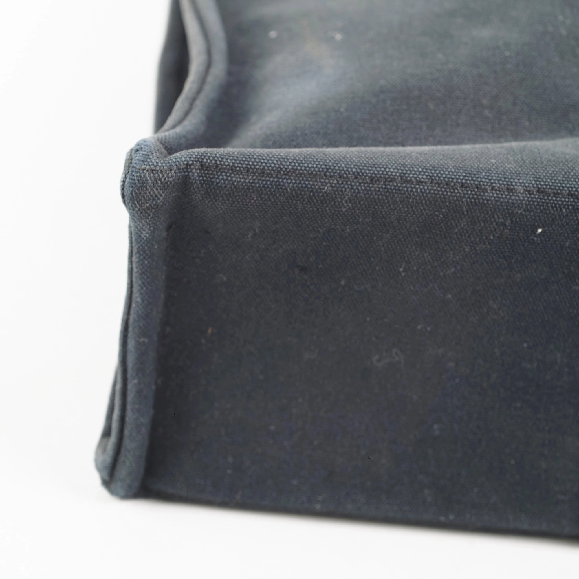 Hermes Herline Tote Canvas Black