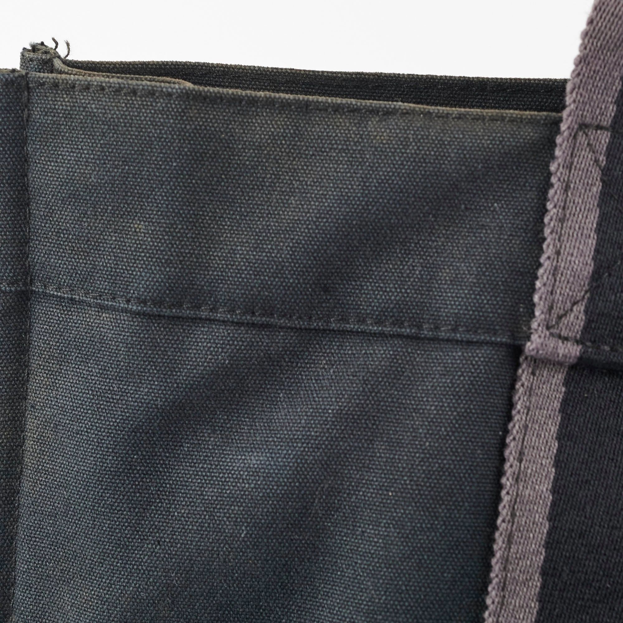 Hermes Herline Tote Canvas Black
