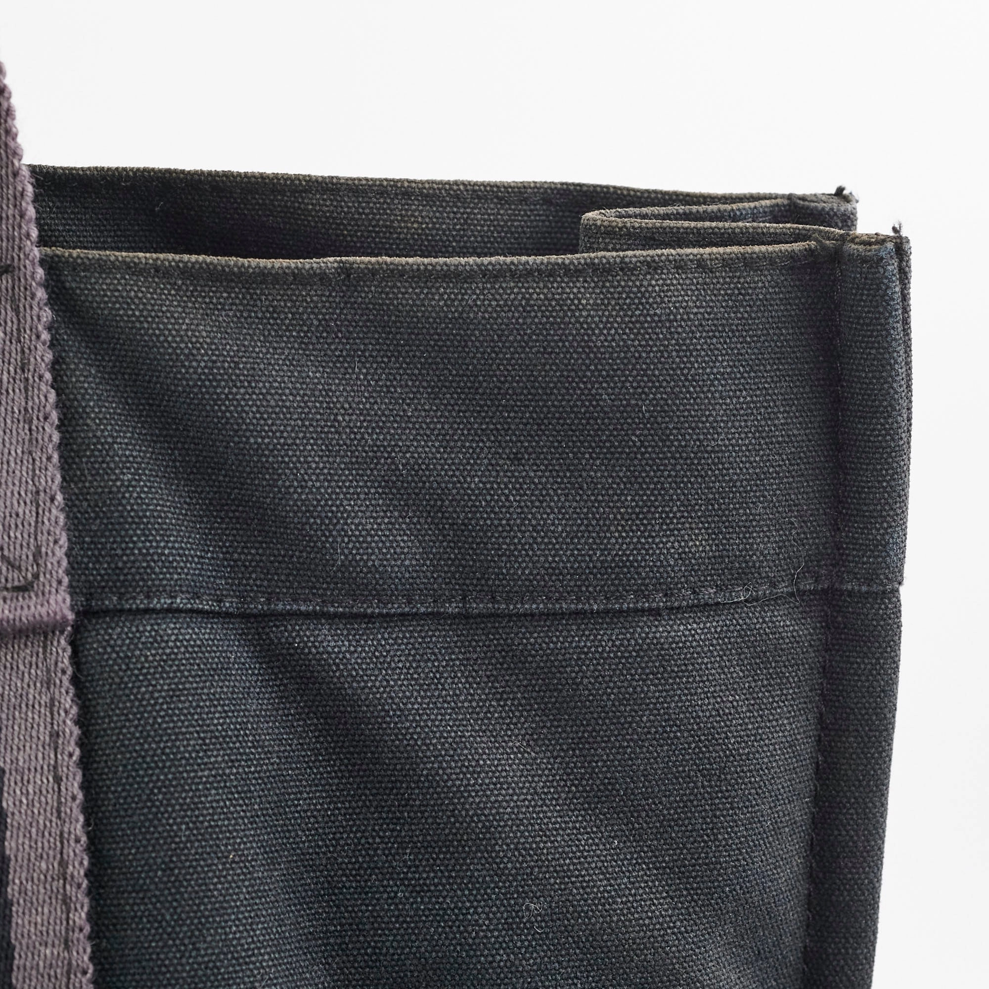 Hermes Herline Tote Canvas Black
