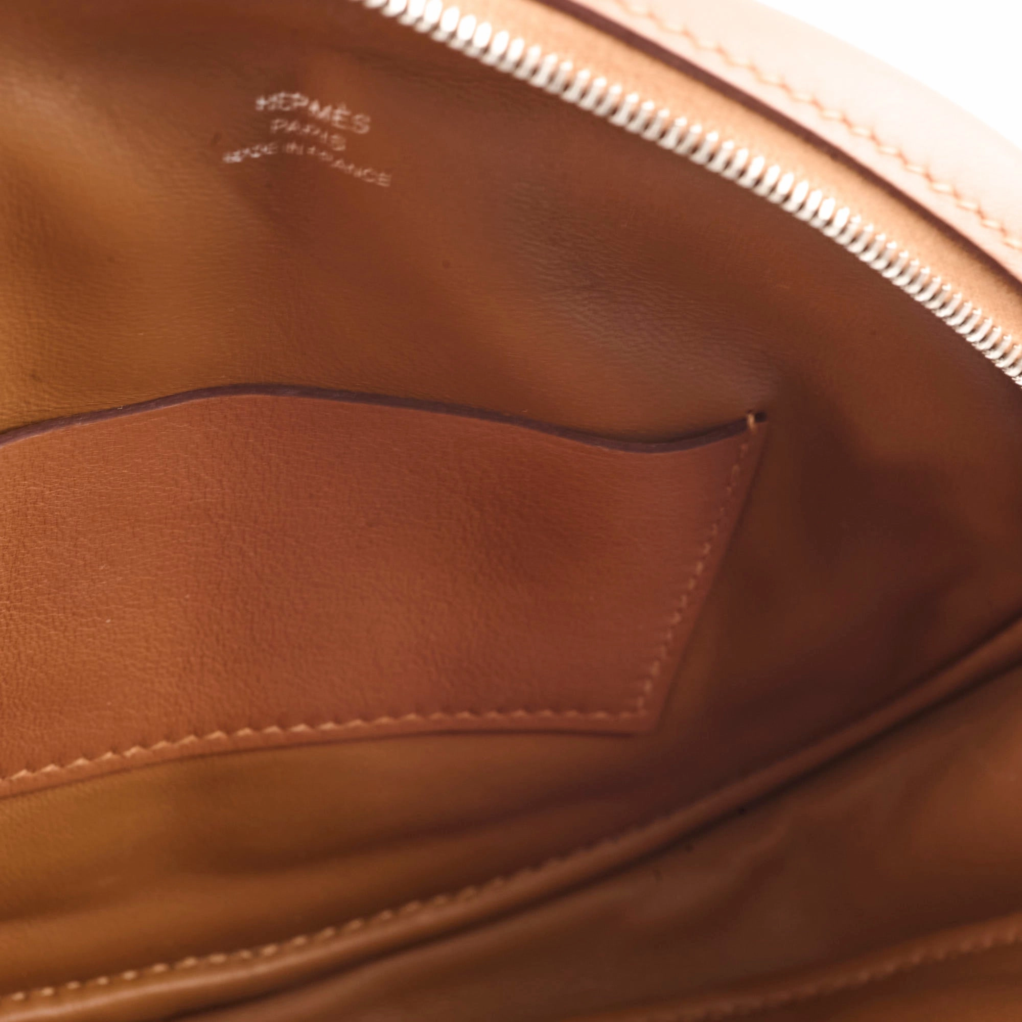 Hermes In-the-loop Belt Bag Gold U Stamp
