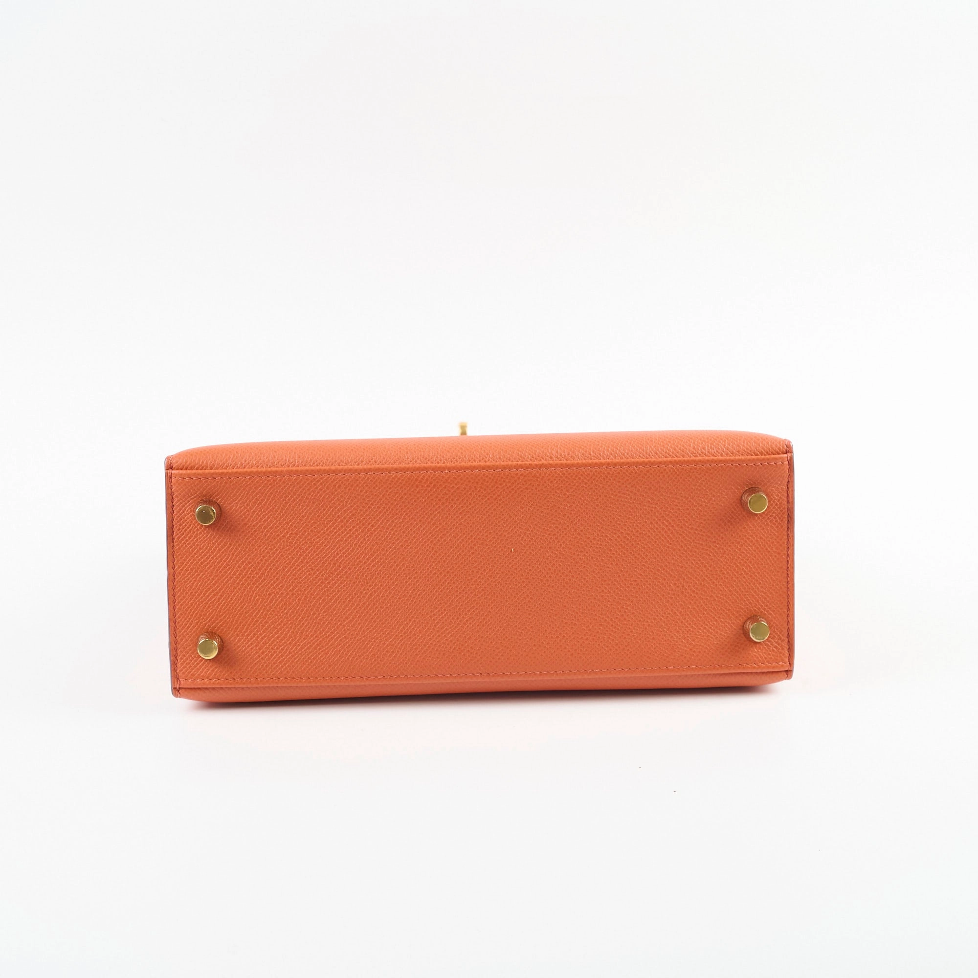 Hermes Kelly 25 Epsom Sellier Terre Battue Y Stamp