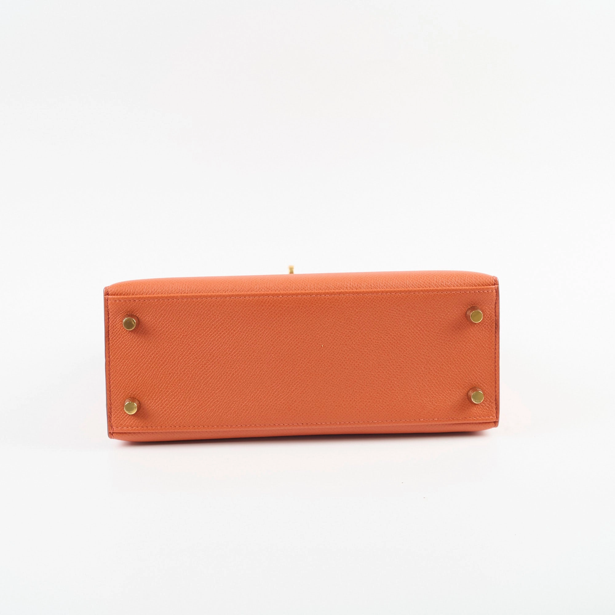 Hermes Kelly 25 Epsom Sellier Terre Battue Y Stamp