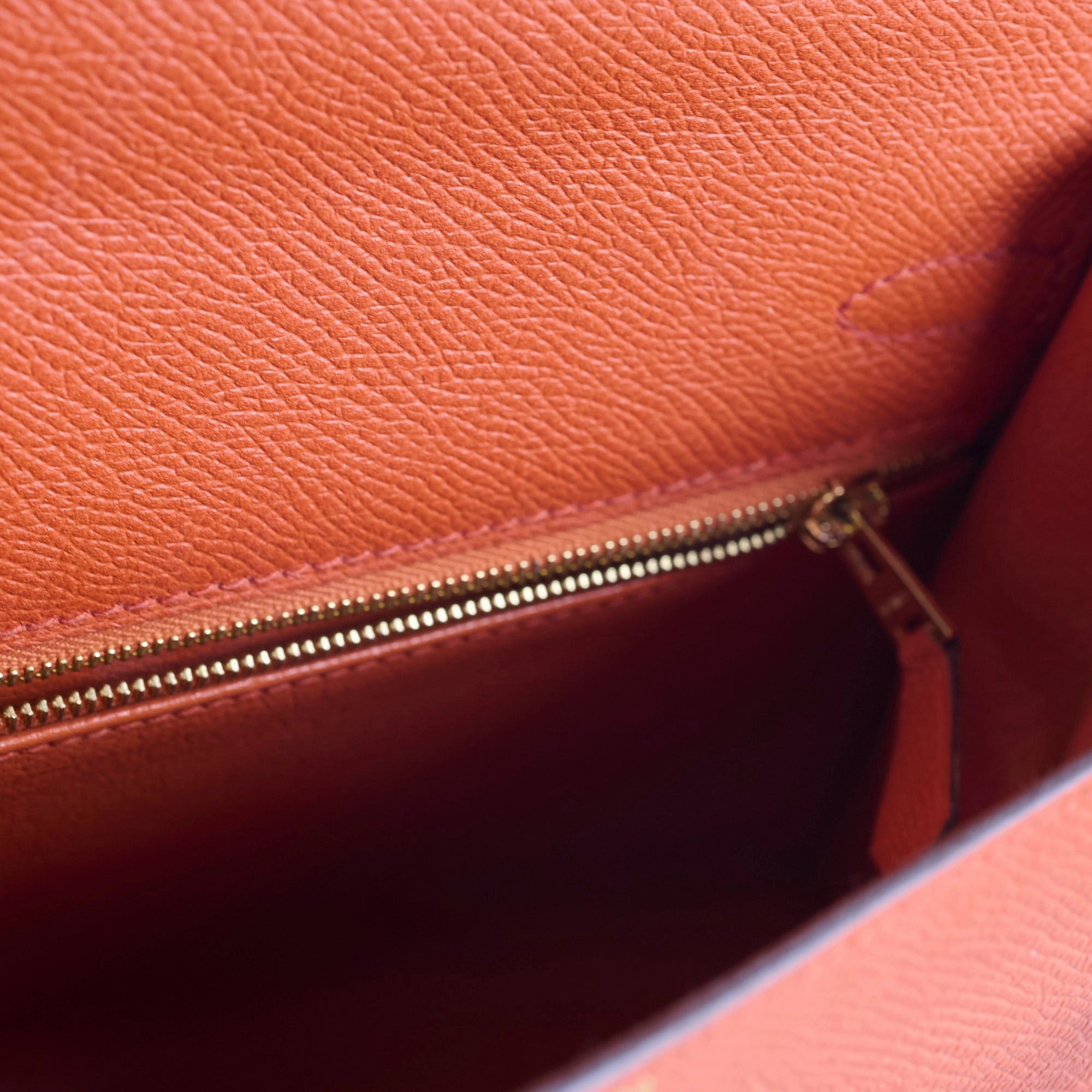 Hermes Kelly 25 Epsom Sellier Terre Battue Y Stamp