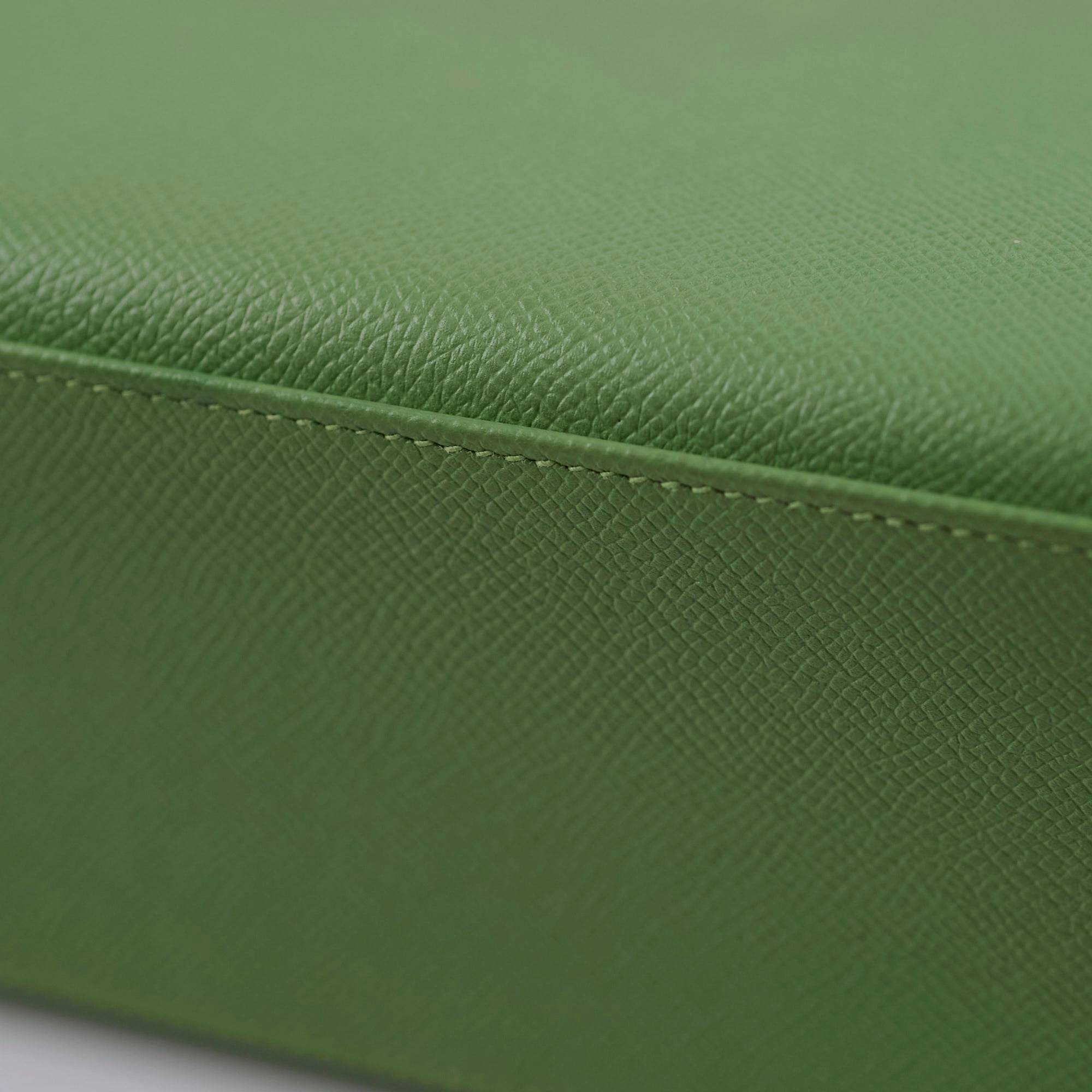 Hermes Kelly 25 Epsom Vert Criquet D Stamp 2019