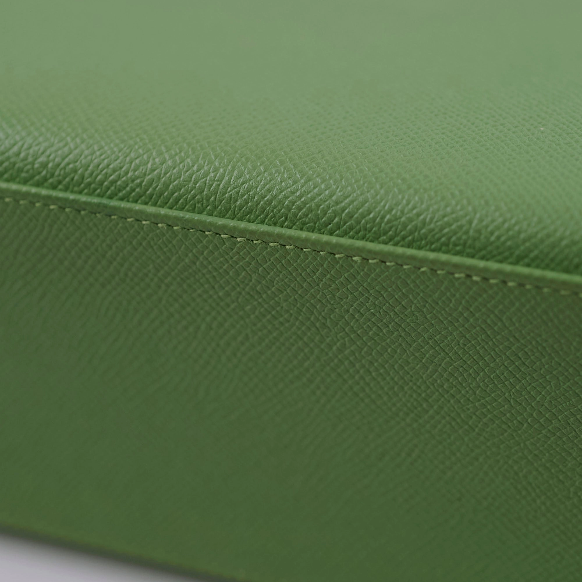 Hermes Kelly 25 Epsom Vert Criquet D Stamp 2019